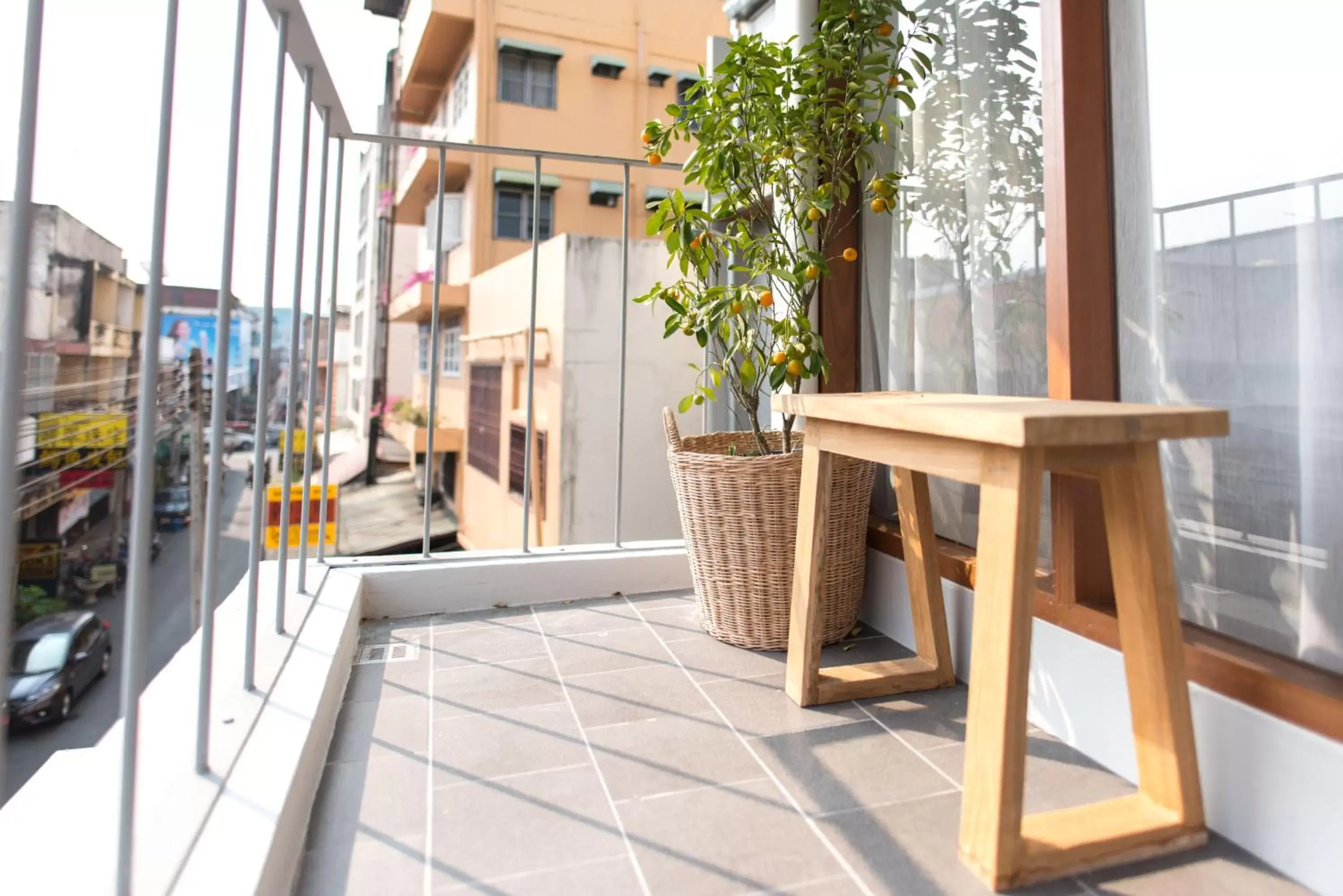 Balcony/Terrace in Thapae Happy House