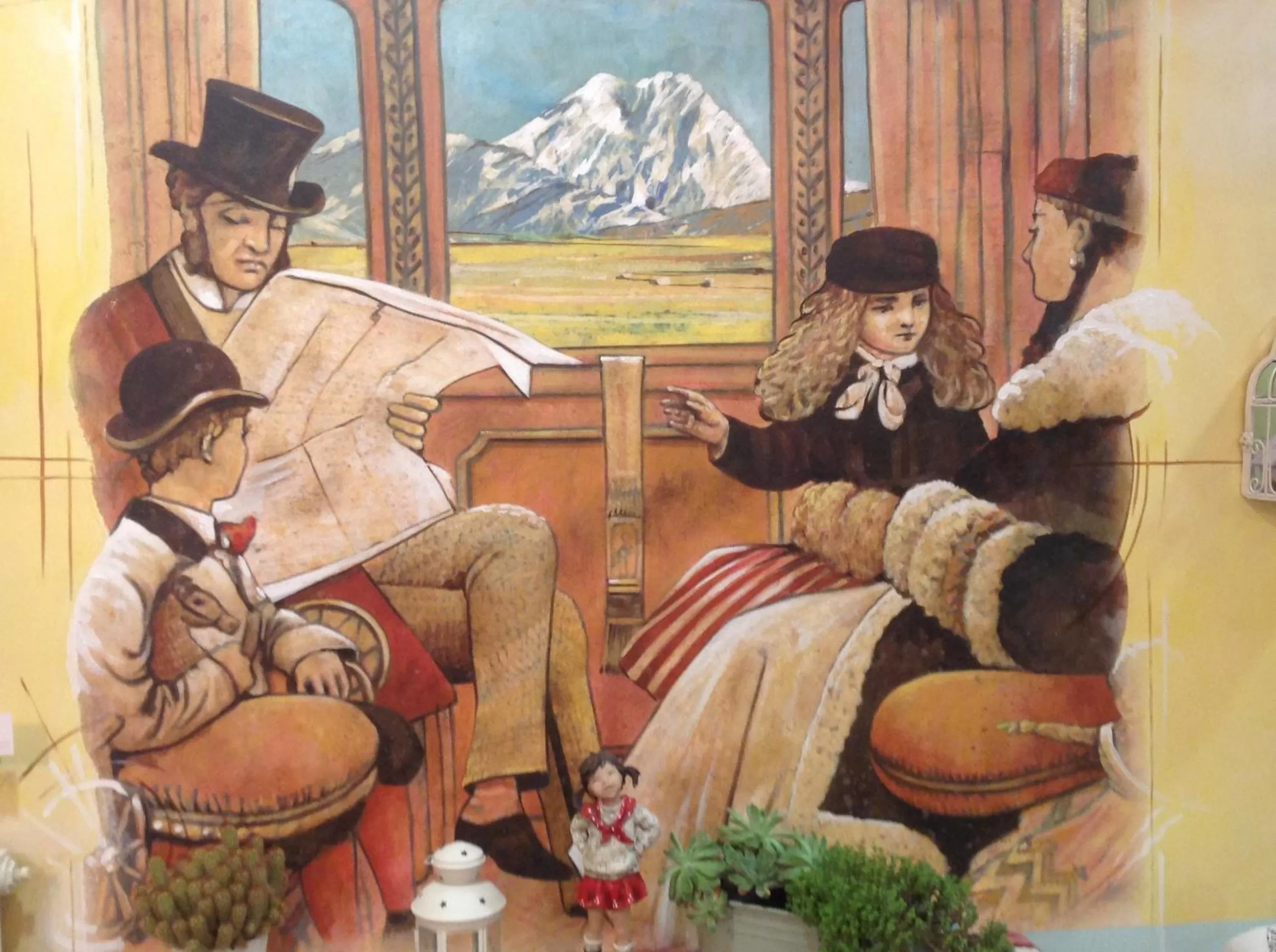 Lobby or reception in Hotel Porta Rivera