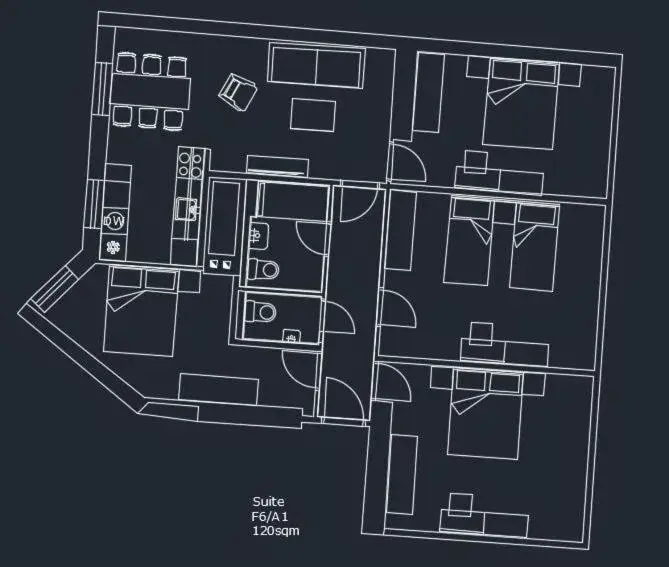 Floor Plan in Letna Garden Suites