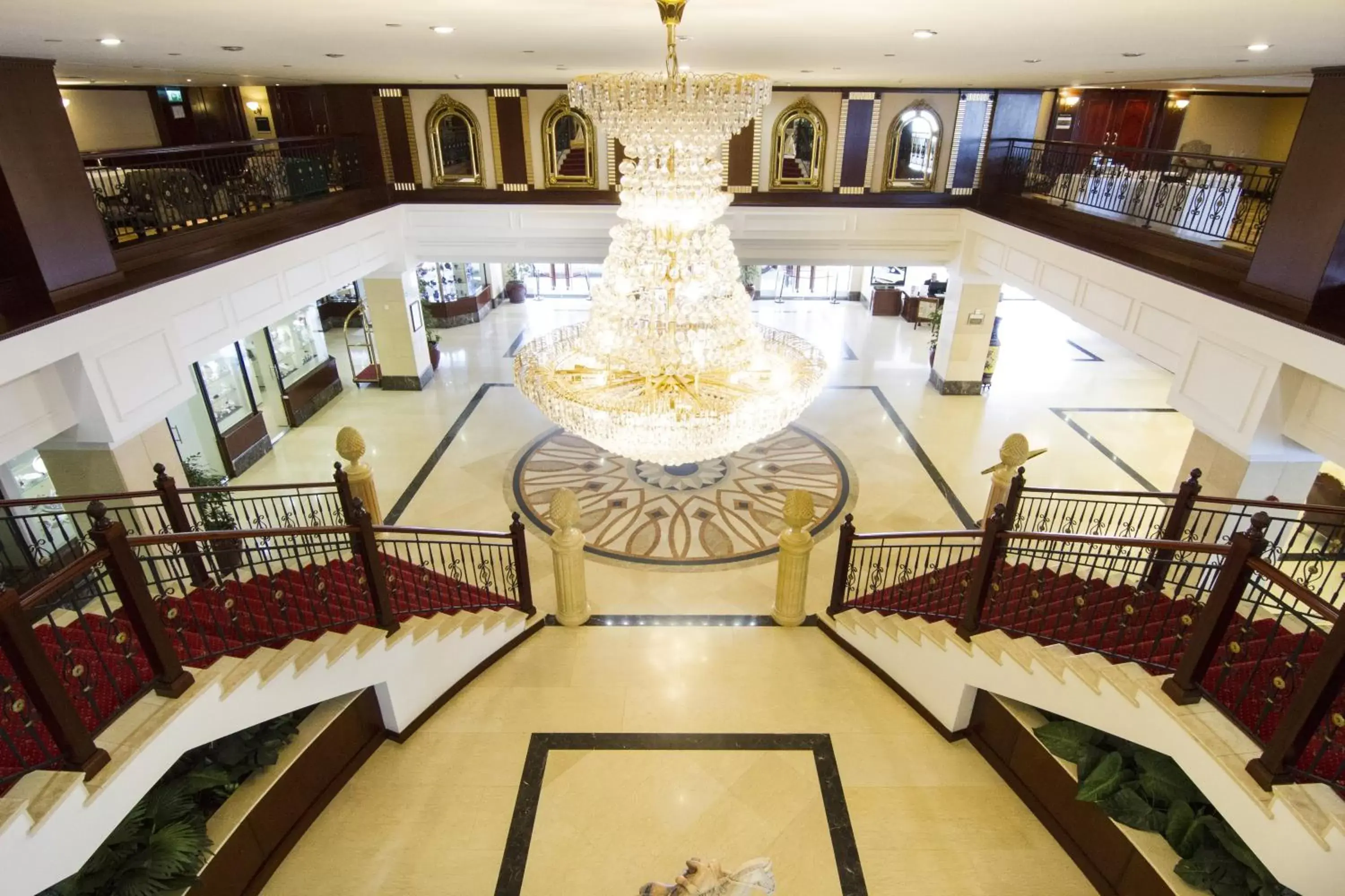 Lobby or reception in Grand Hotel Excelsior