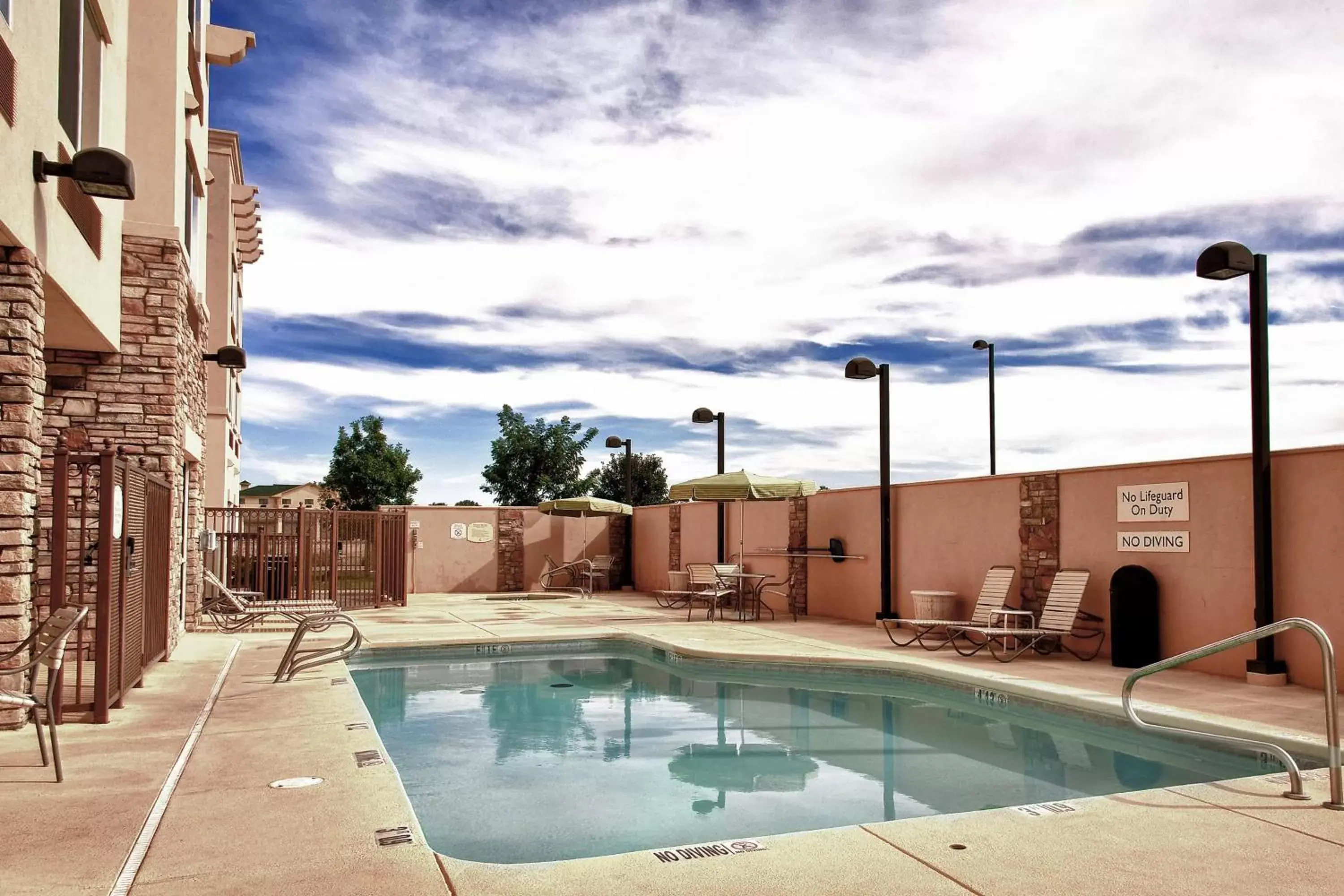 Swimming Pool in Fairfield Inn & Suites Clovis