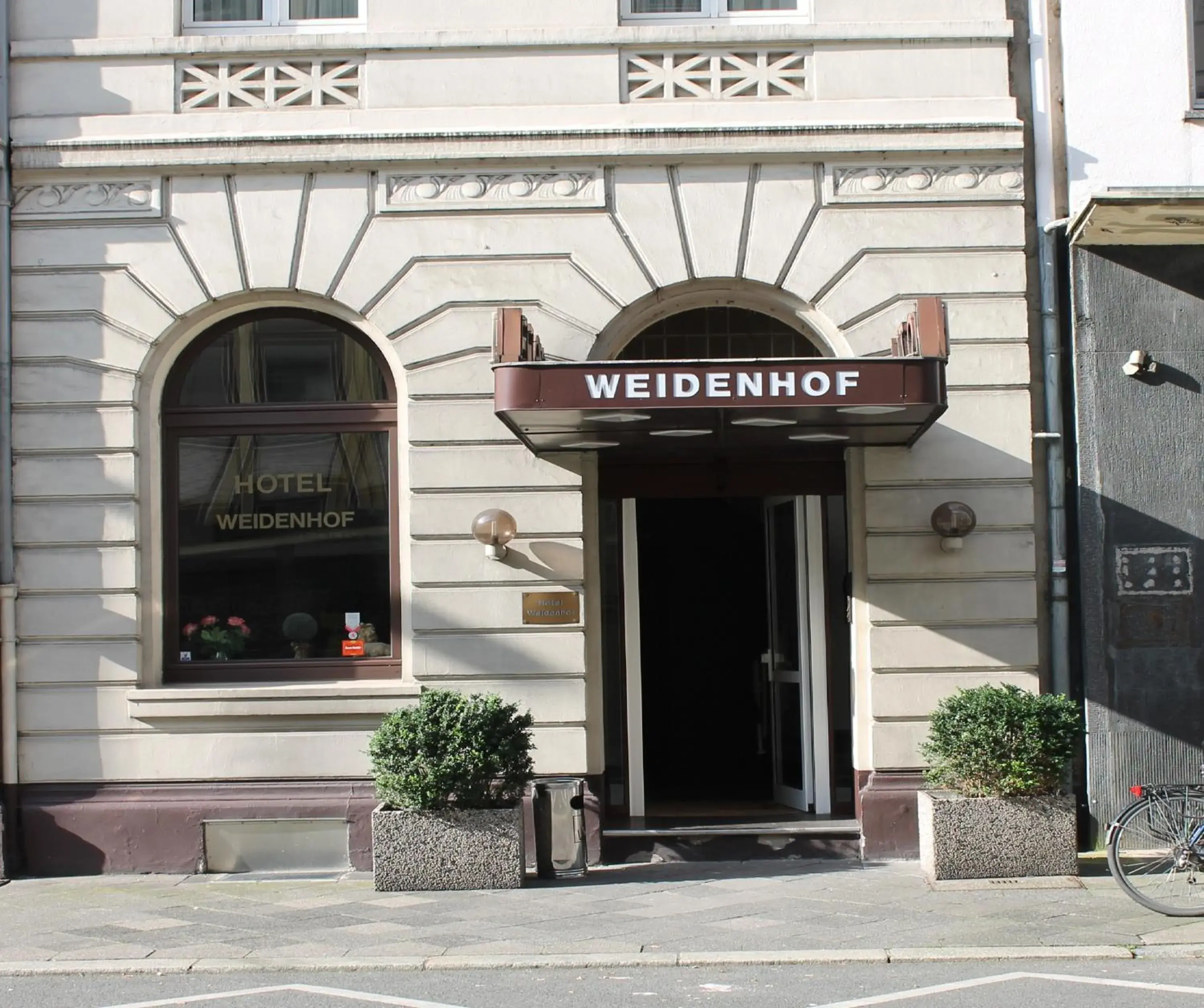 Facade/entrance in Hotel Weidenhof Facade/entrance in Hotel Weidenhof