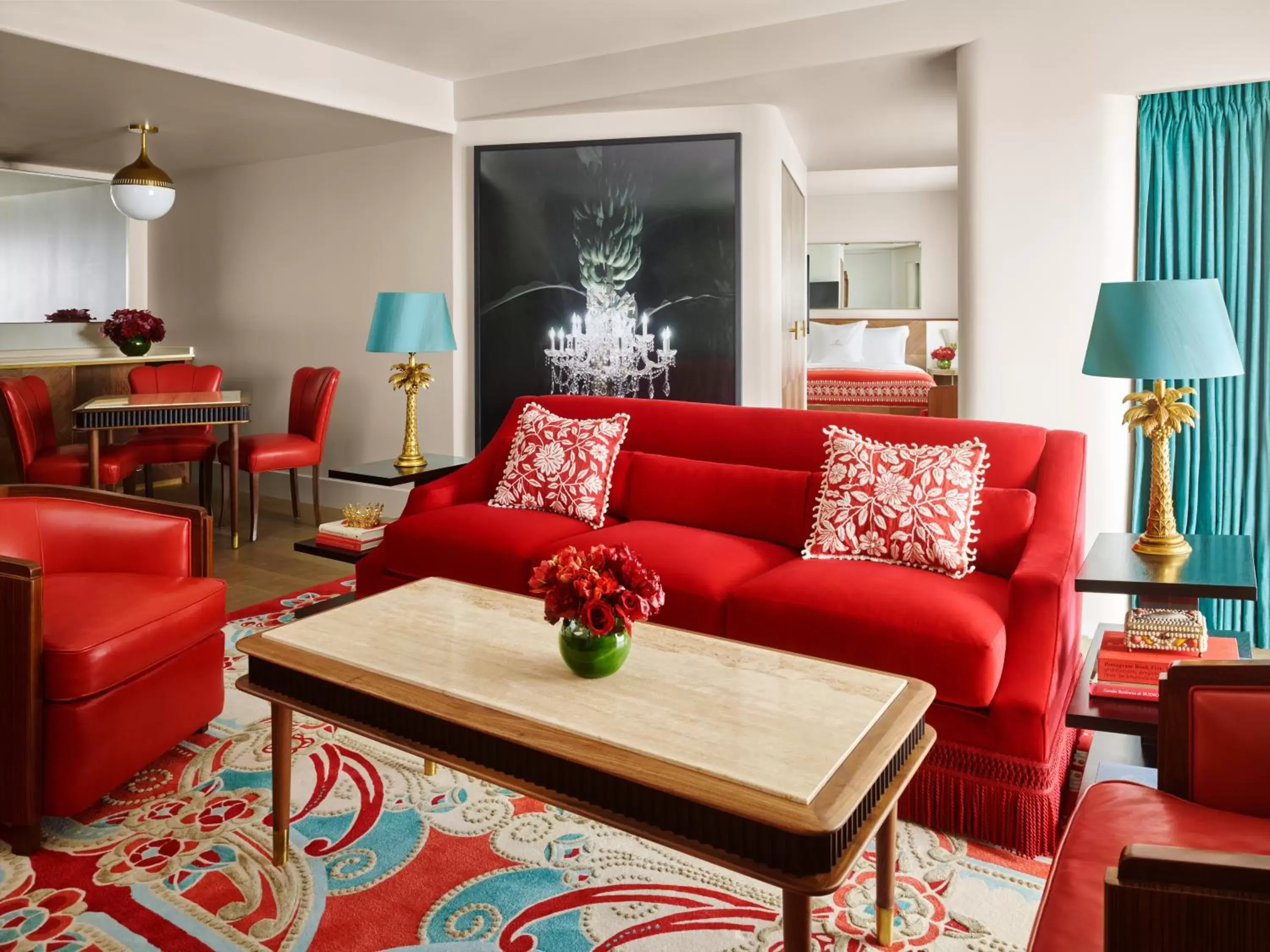 Living room in Faena Hotel Miami Beach
