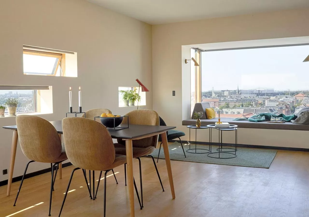 Seating area in Charlottehaven