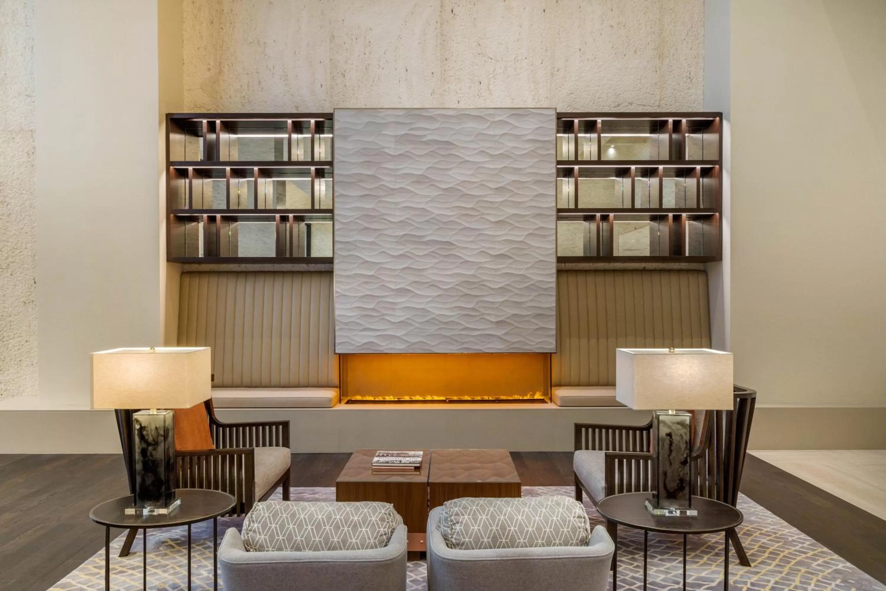 Decorative detail in Omni Houston Hotel