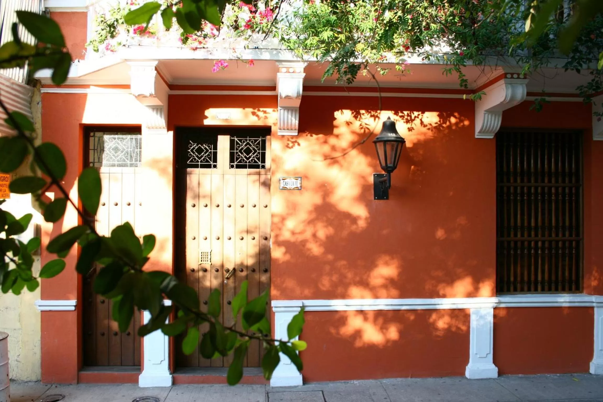 Facade/entrance in Hotel Casa La Fe