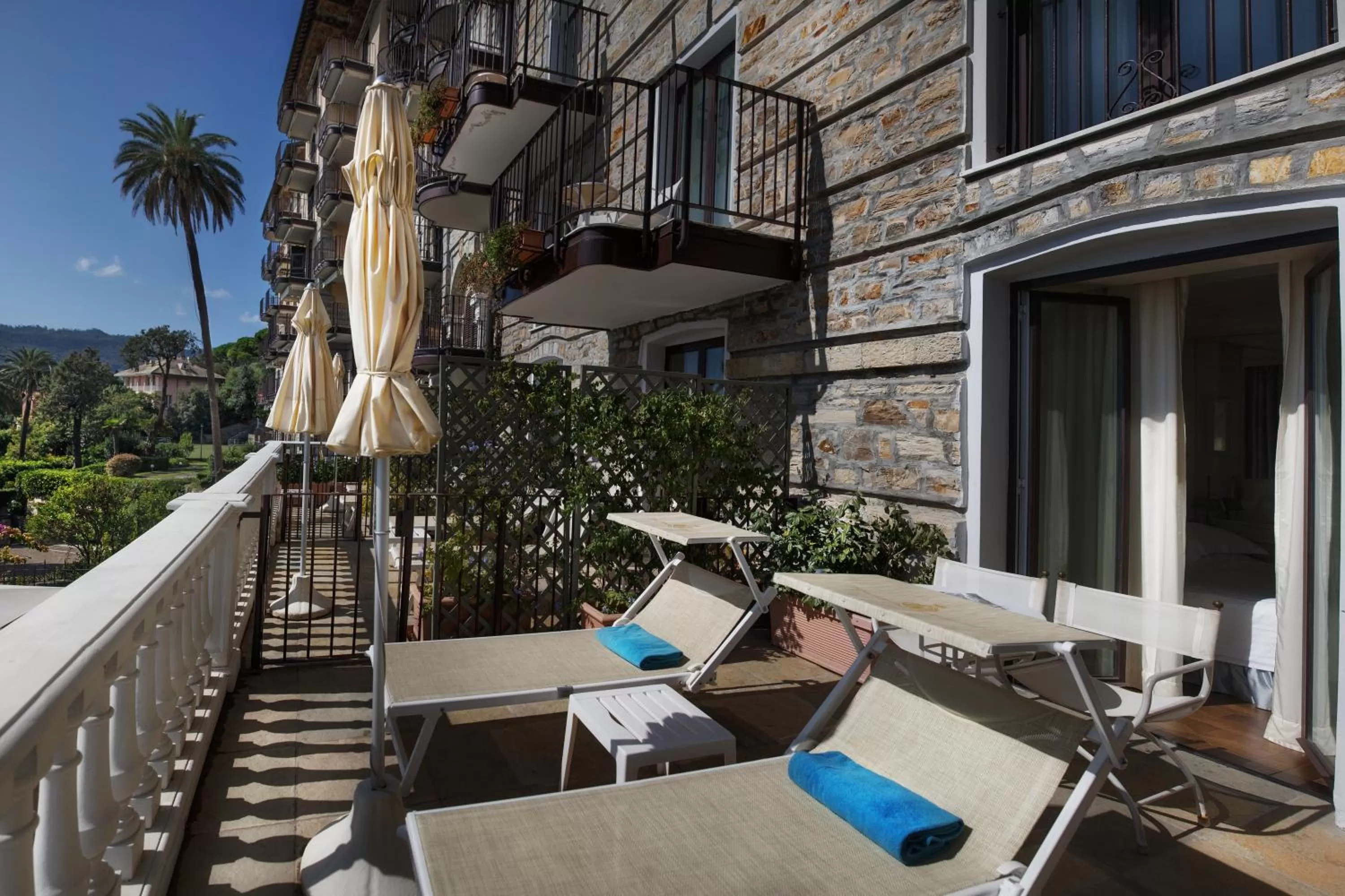 Balcony/Terrace in Excelsior Palace Portofino Coast