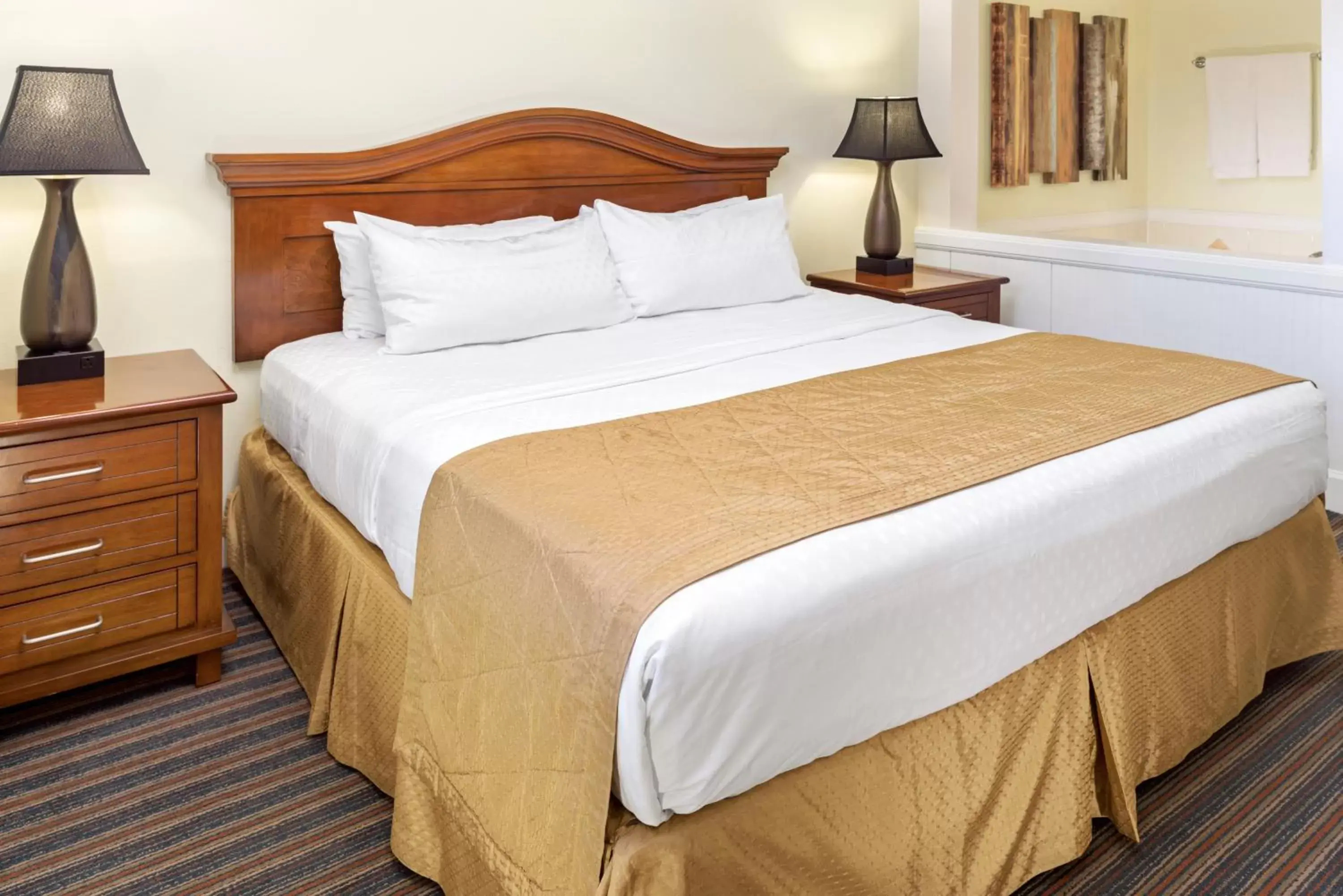 Bed in Grand Beach Resort