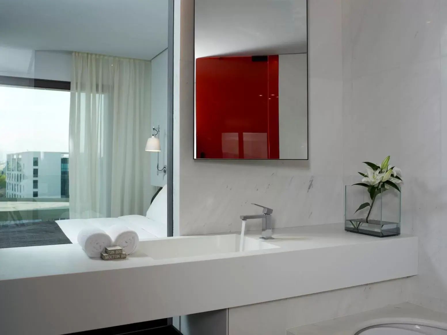 Bathroom in The Met Hotel Thessaloniki, a Member of Design Hotels