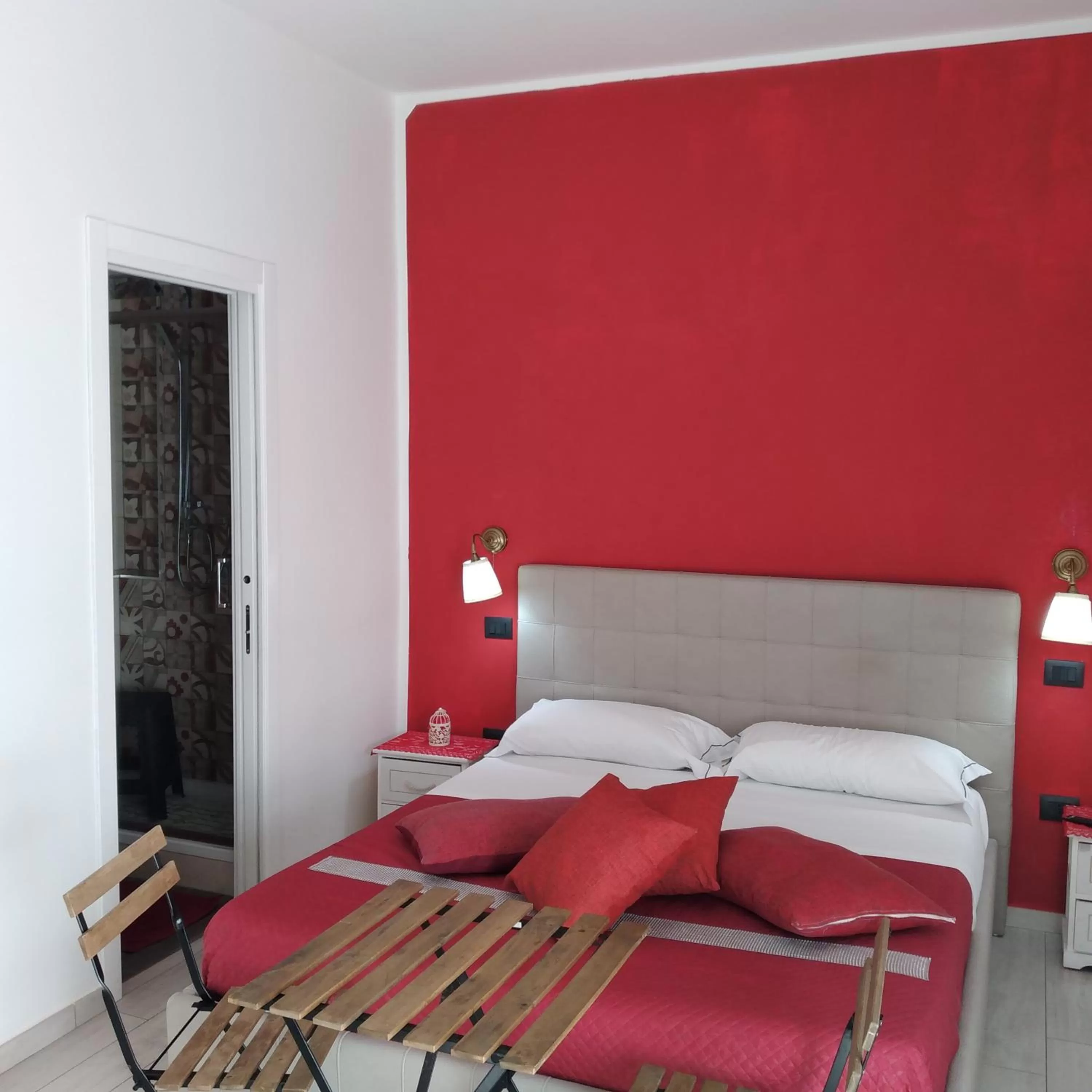 Bed in Domus Michaeli B&B Pompei