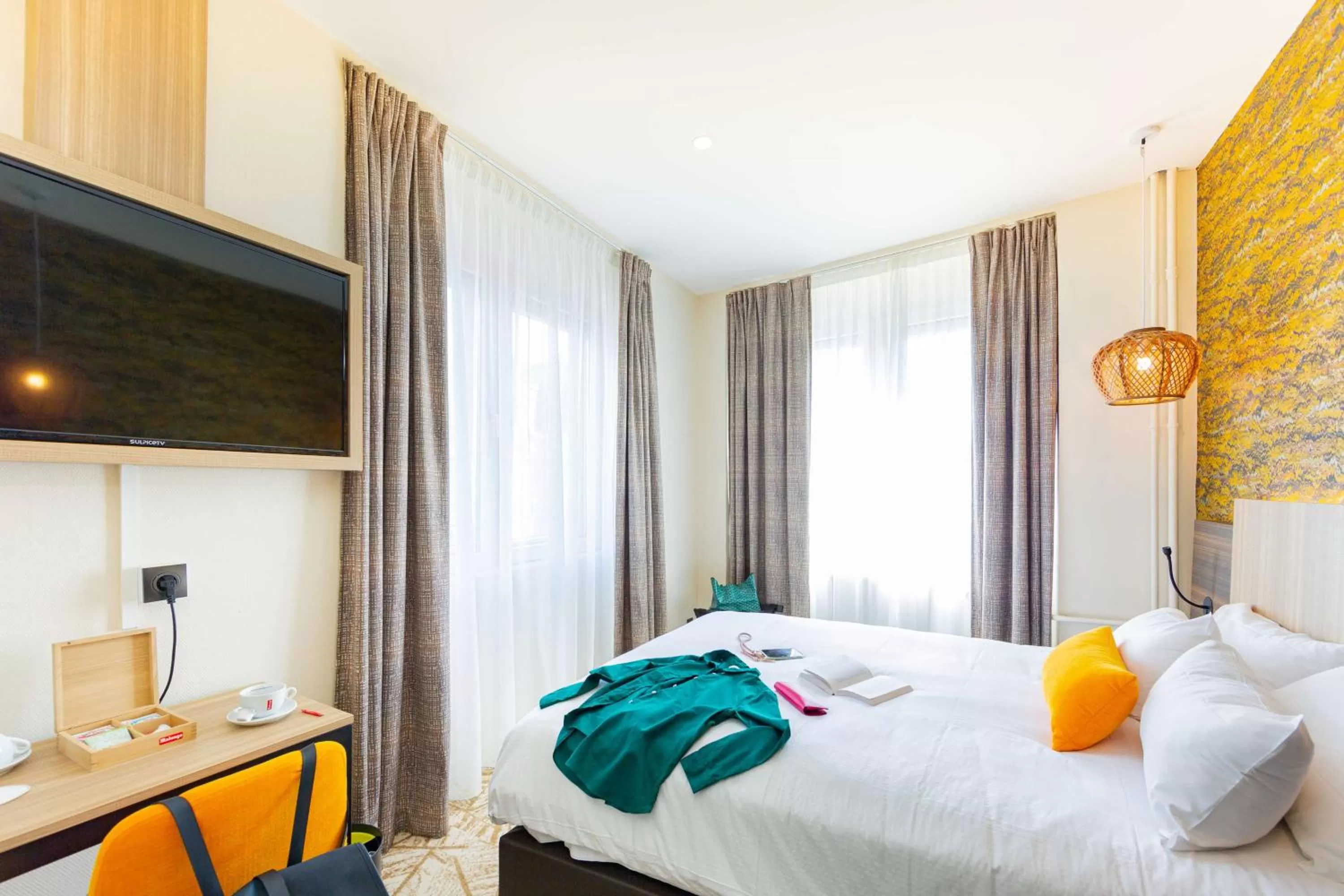 Bedroom, Bed in Best Western Mulhouse Salvator Centre