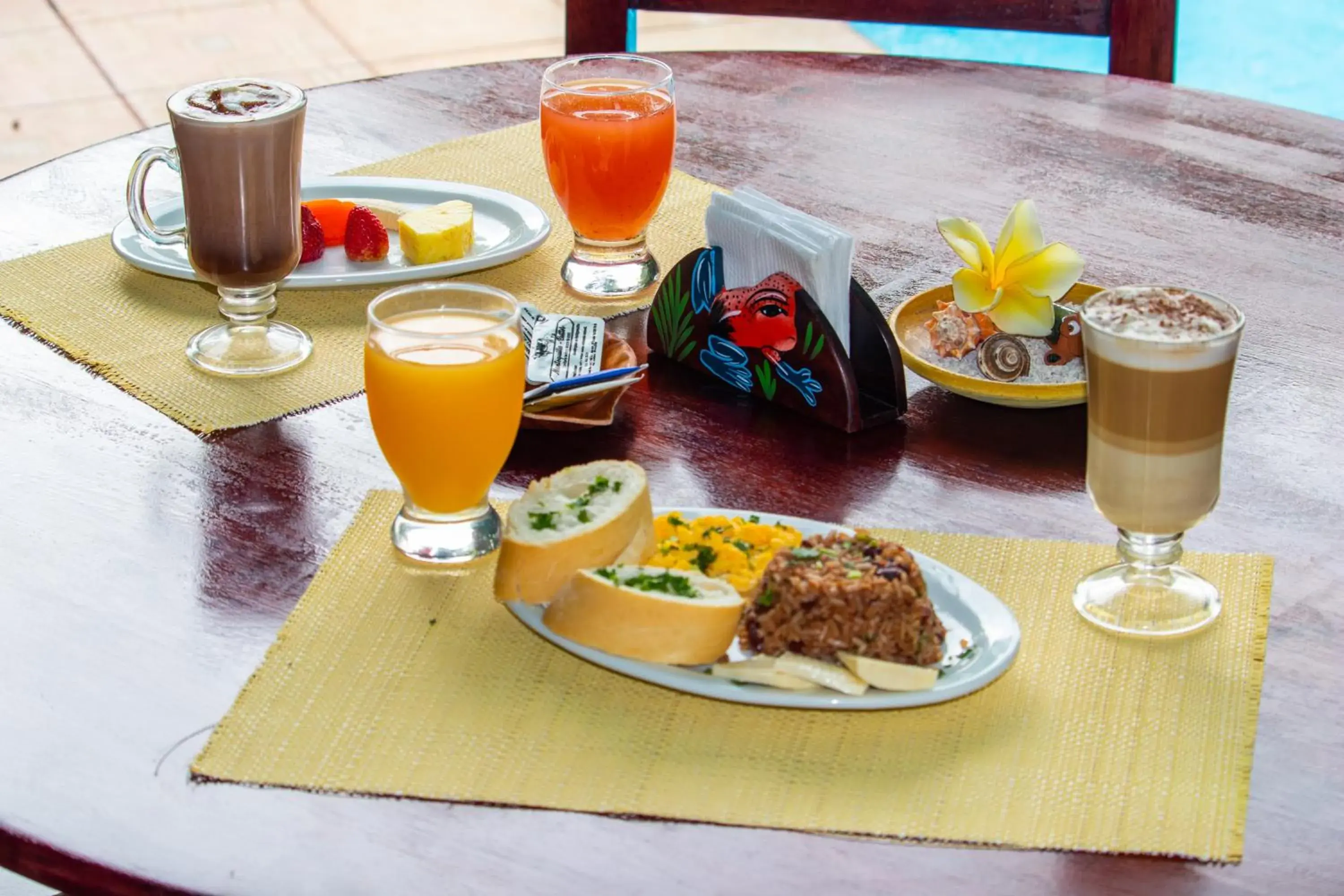 Food and drinks, Breakfast in Hotel La Rosa de America