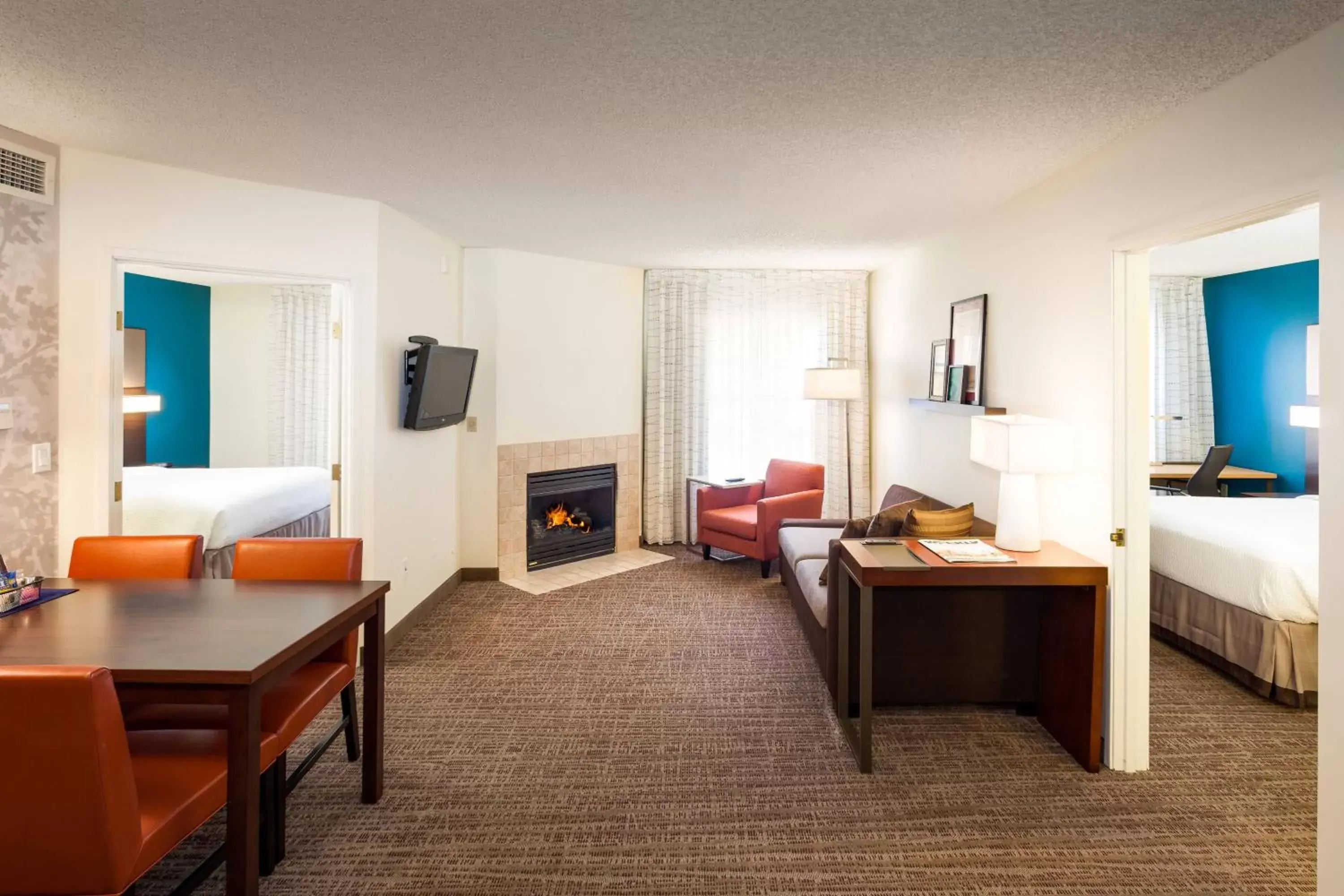Bedroom, Seating Area in Residence Inn by Marriott Las Vegas Henderson/Green Valley