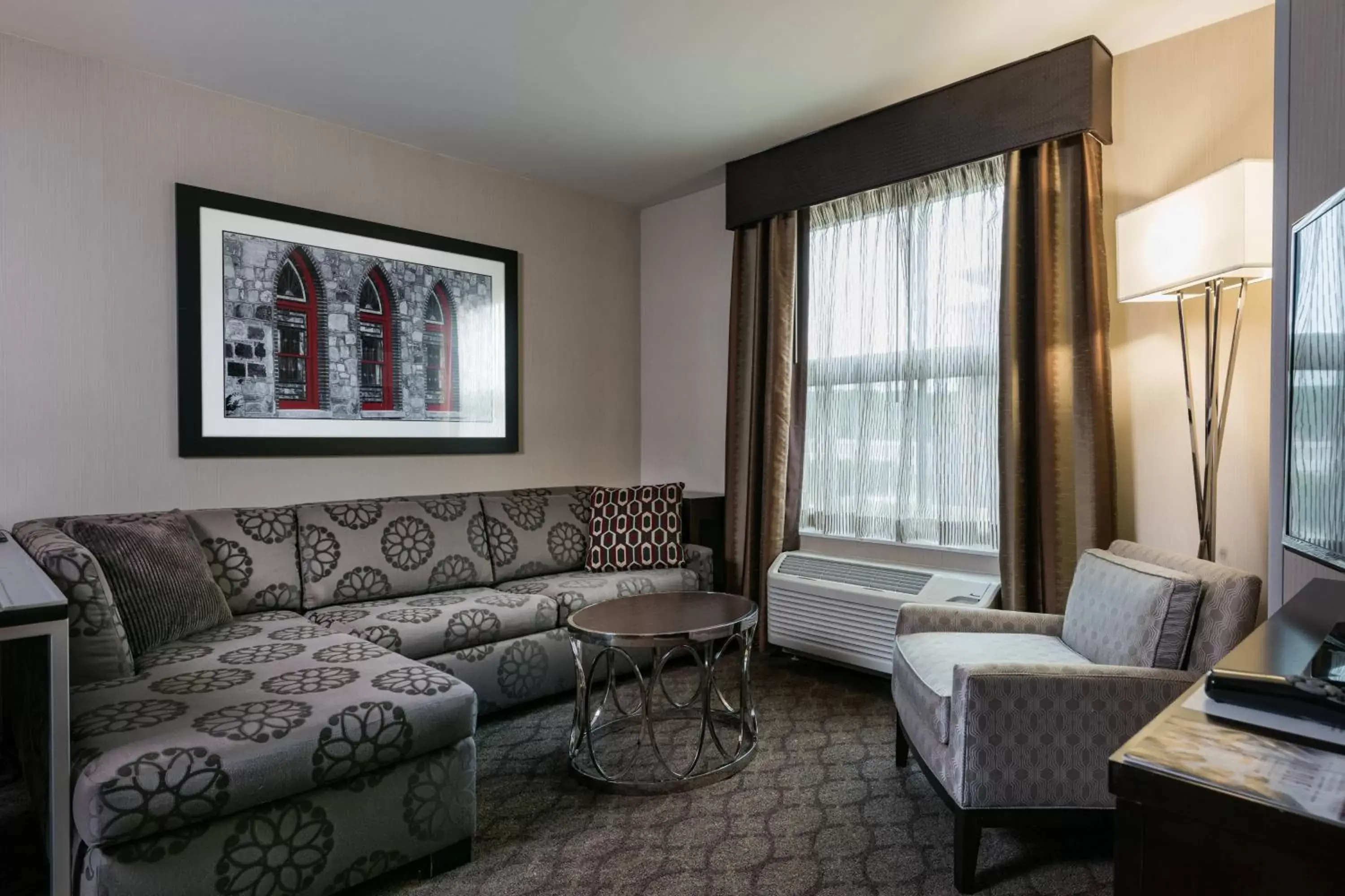 Living room, Seating Area in Residence Inn by Marriott Boston Needham