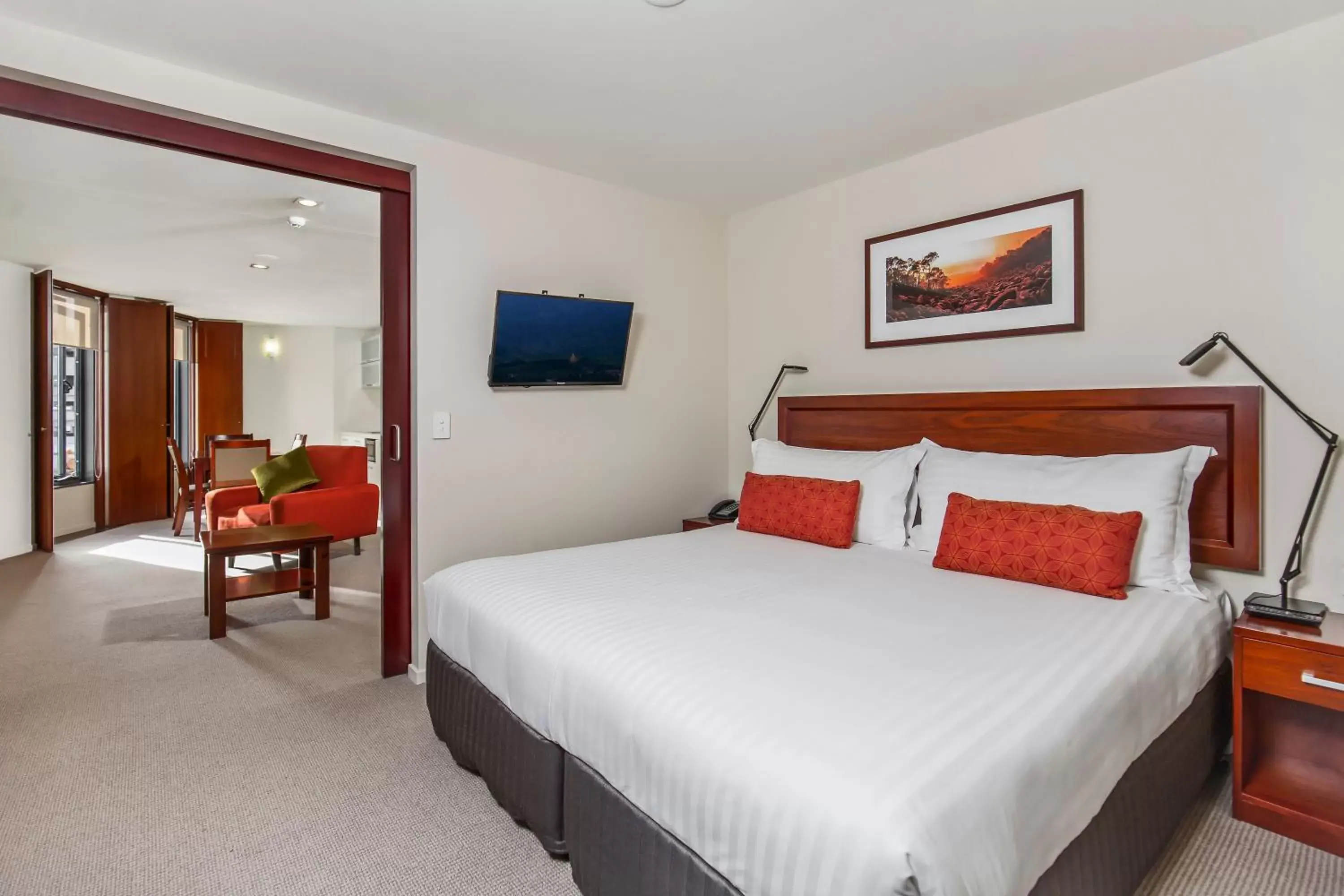 Bedroom, Bed in RACV Hobart Hotel