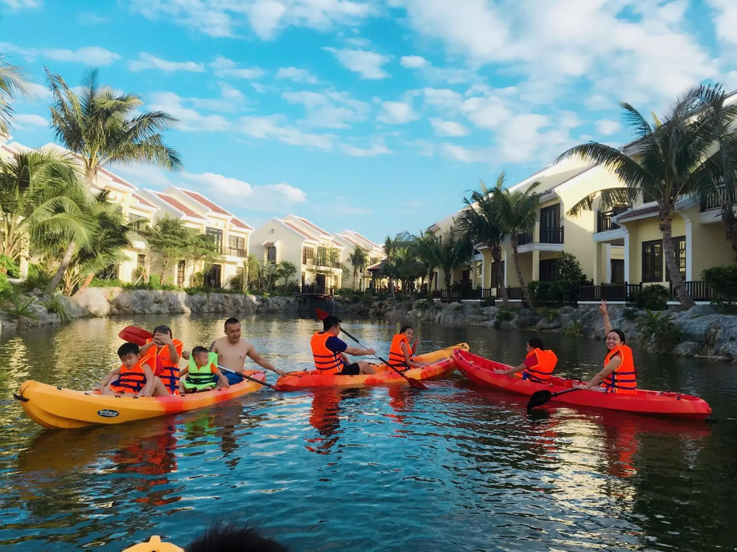 Activities, Canoeing in Koi Resort & Spa Hoi An