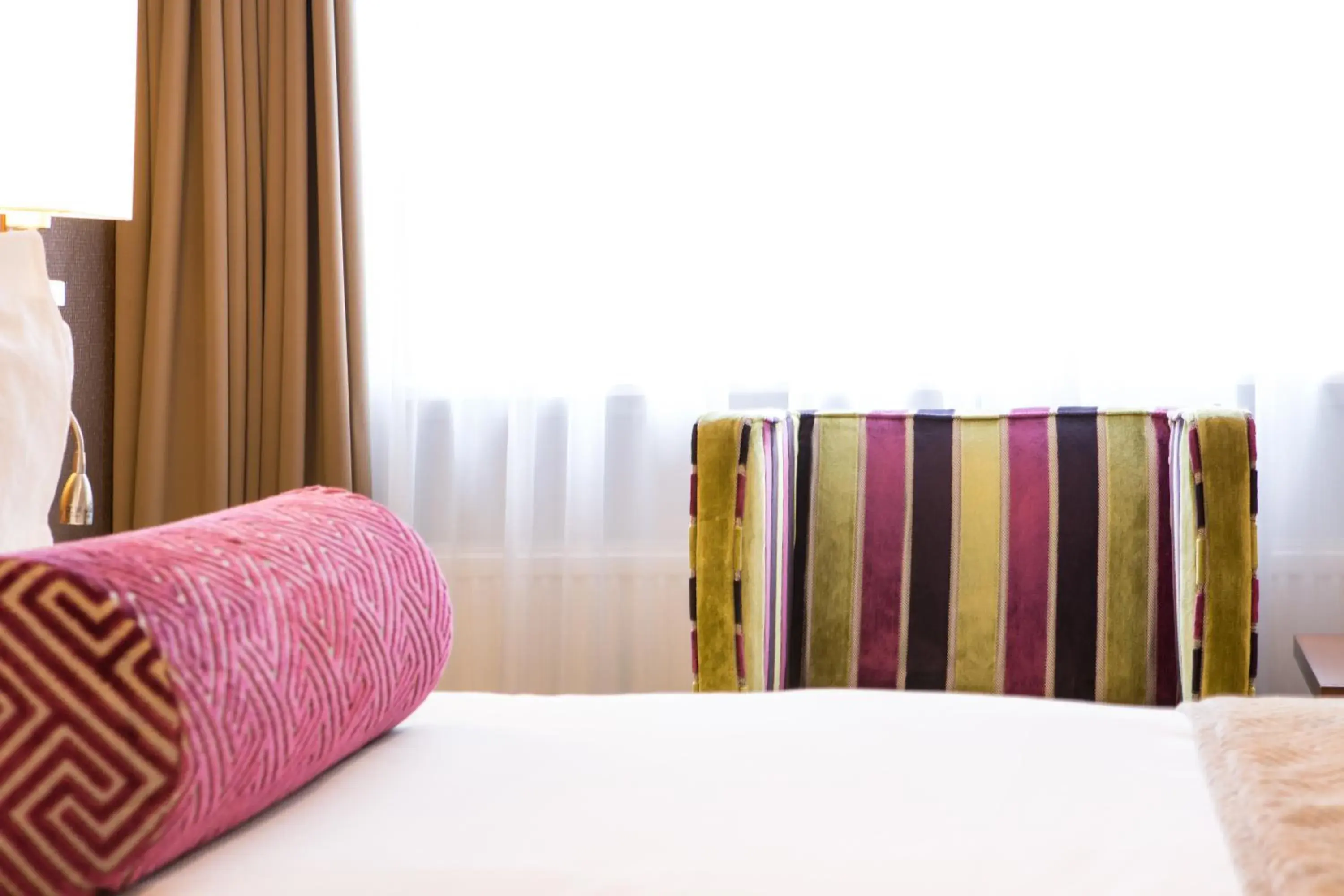 Decorative detail, Bed in Hotel Amstelzicht