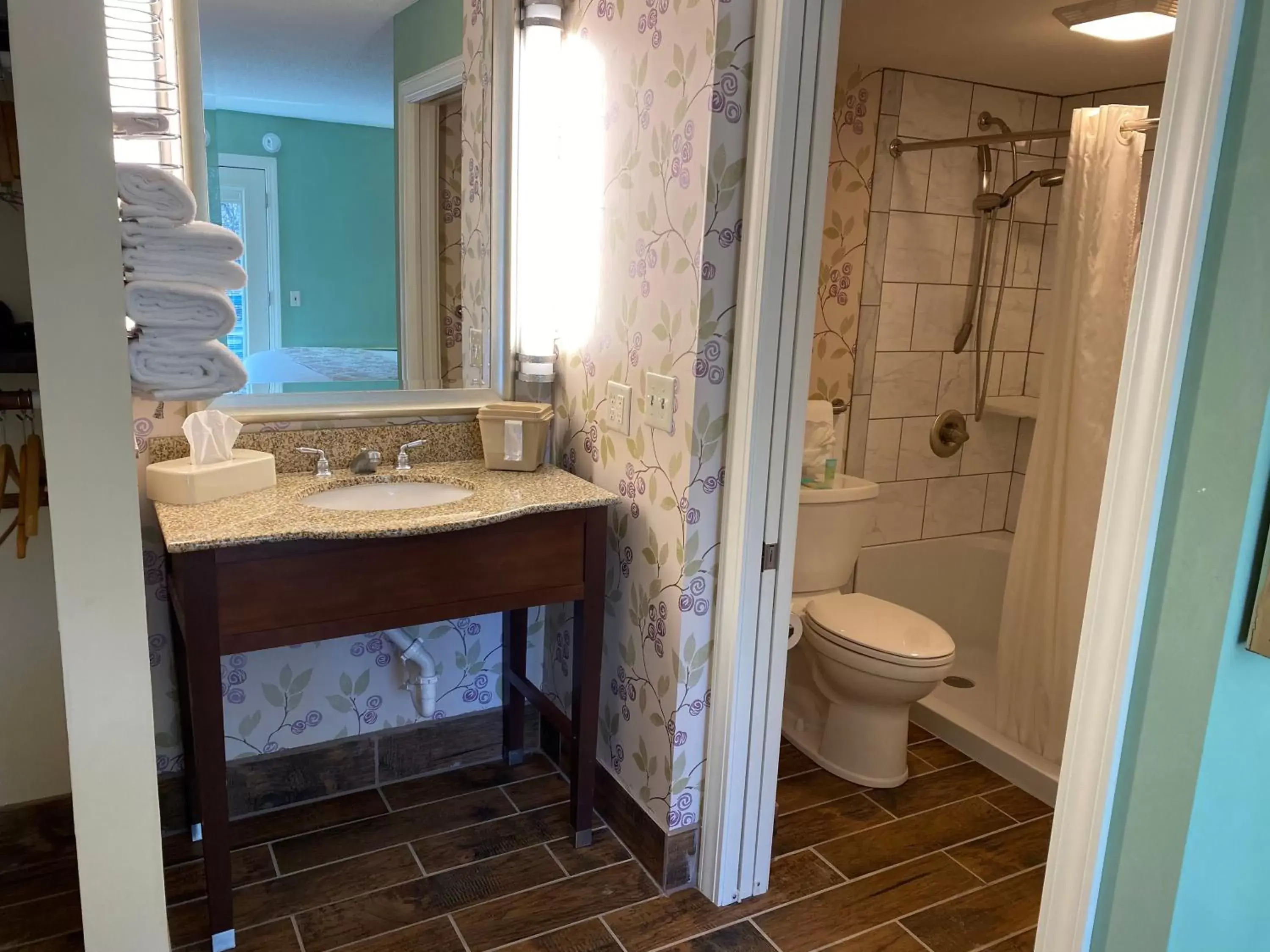 Shower, Bathroom in Cascades Inn