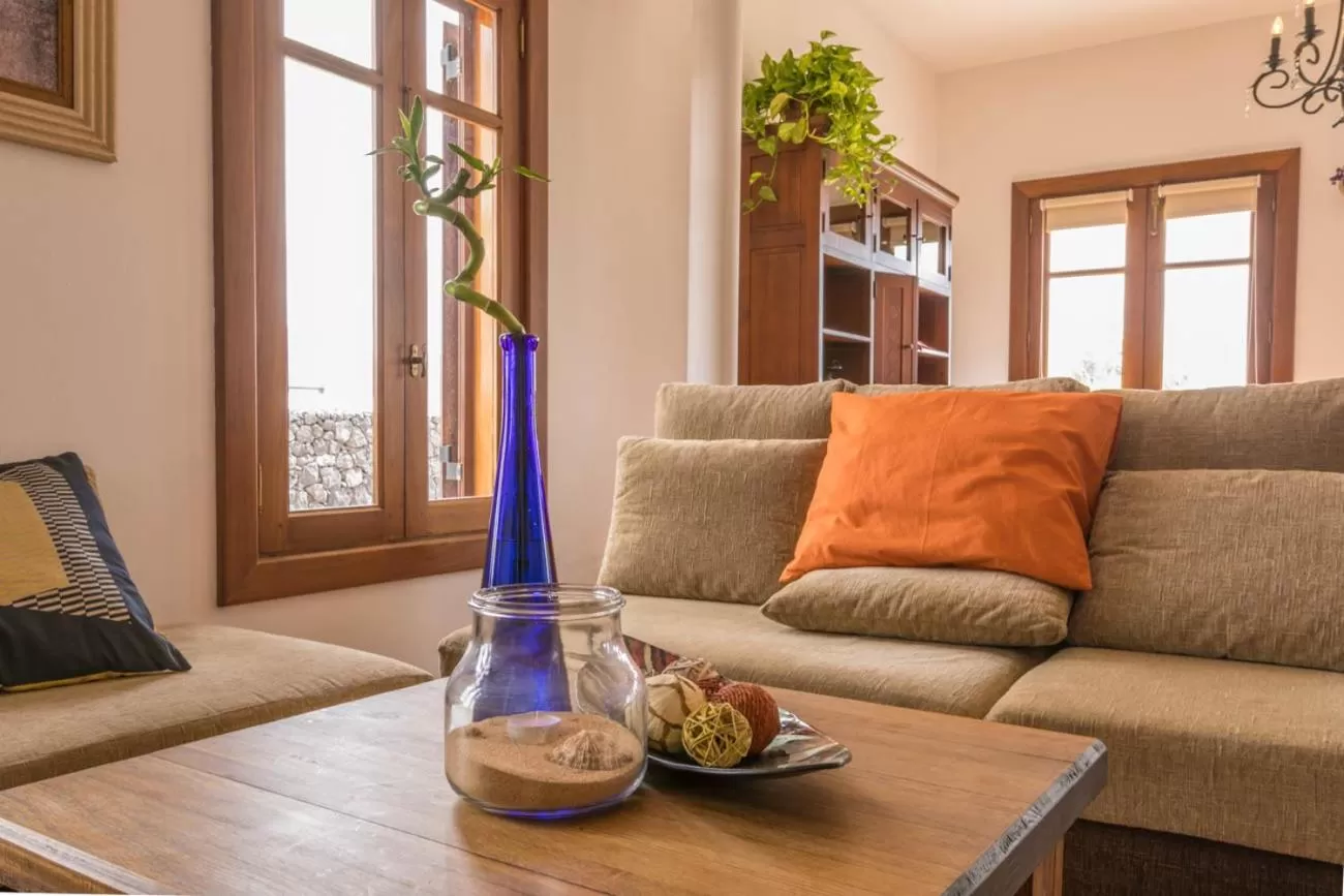 Living room in Villa El Jable Lanzarote