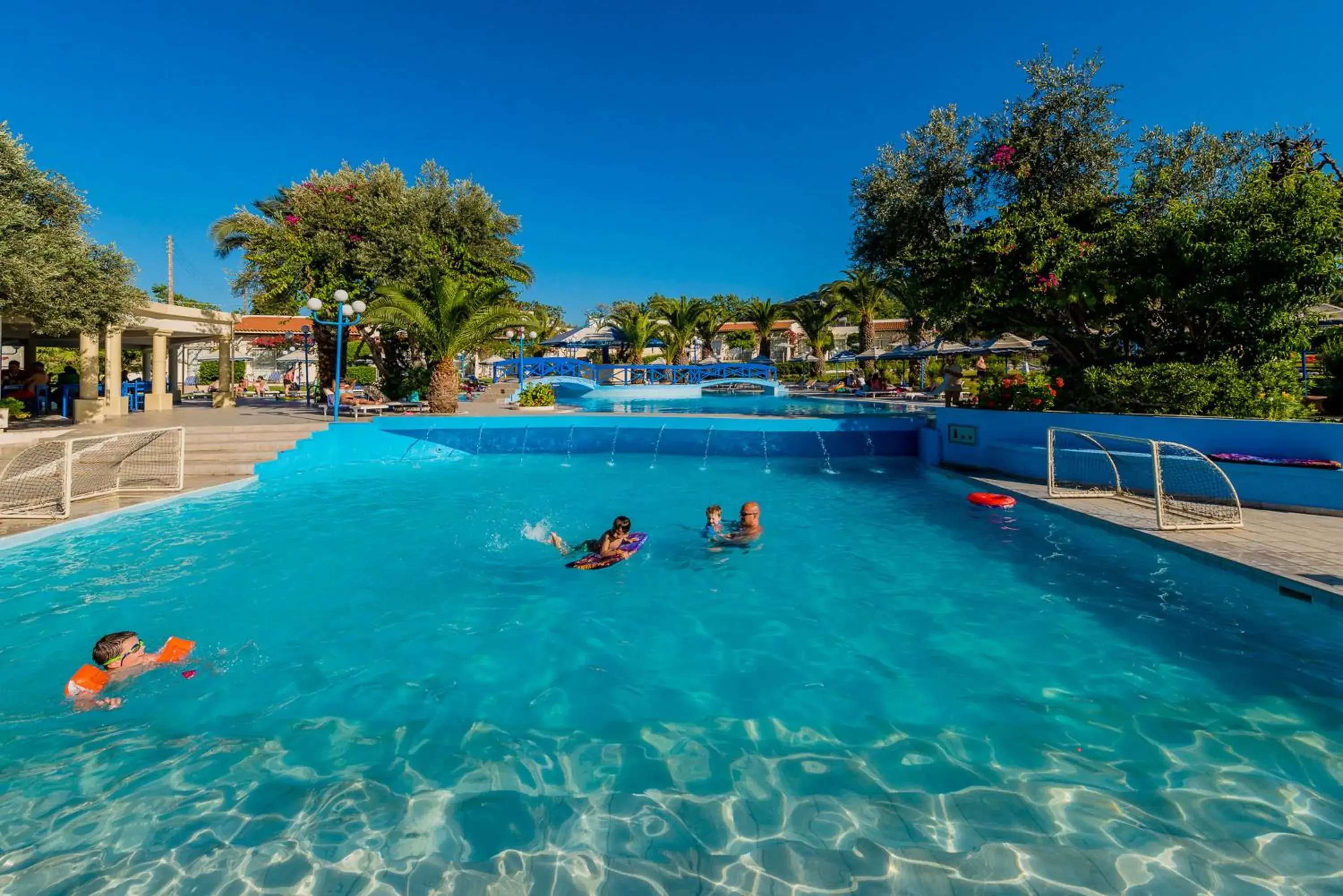 Pool view, Swimming Pool in Filerimos Village Hotel