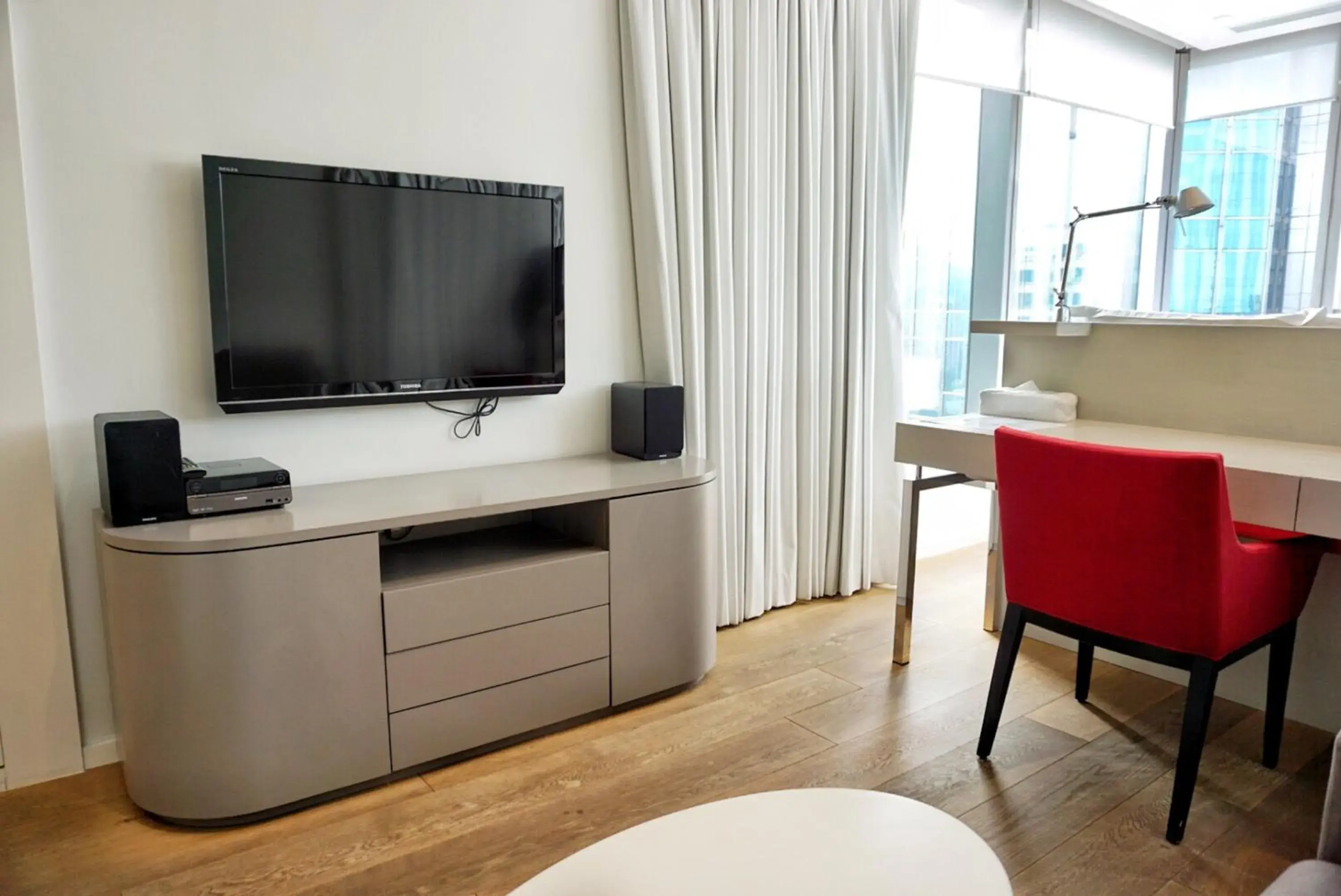 Living room in Twenty One Whitfield Living room in Twenty One Whitfield