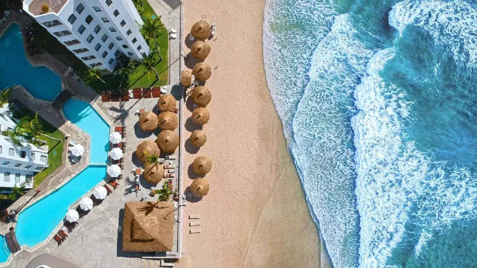 Beach, Pool View in Gaviana Resort