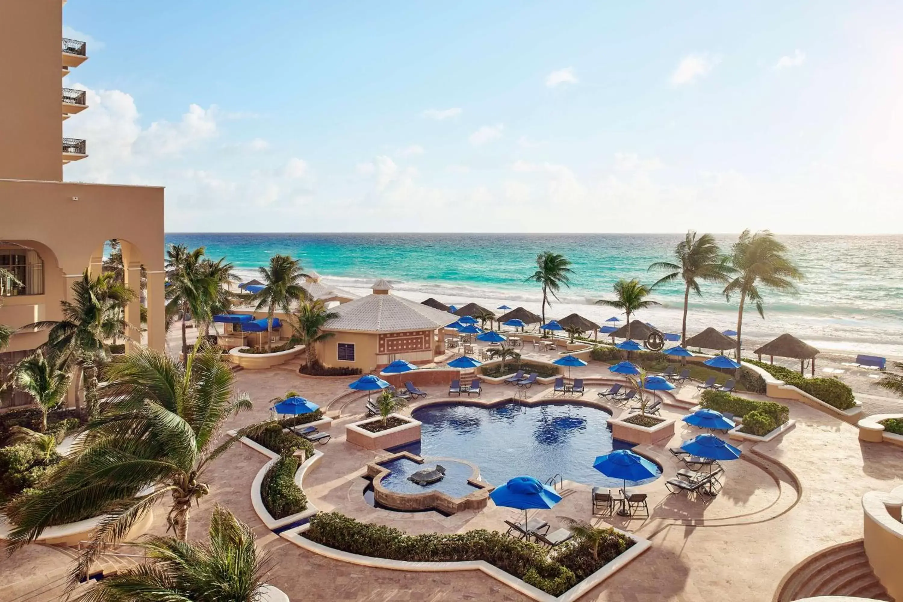 Pool View in Kempinski Hotel Cancun