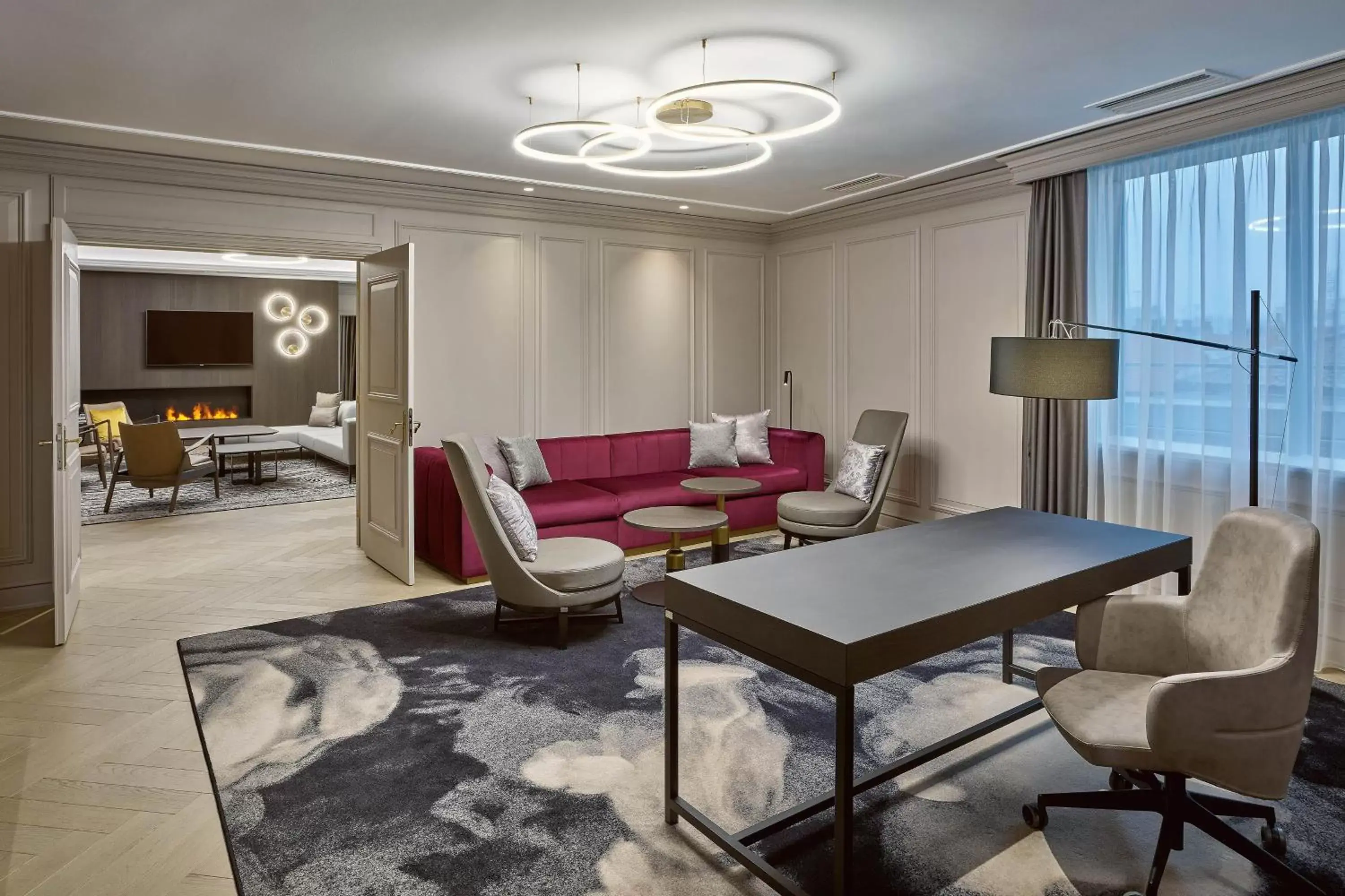 Living room, Seating Area in Sheraton Zagreb Hotel
