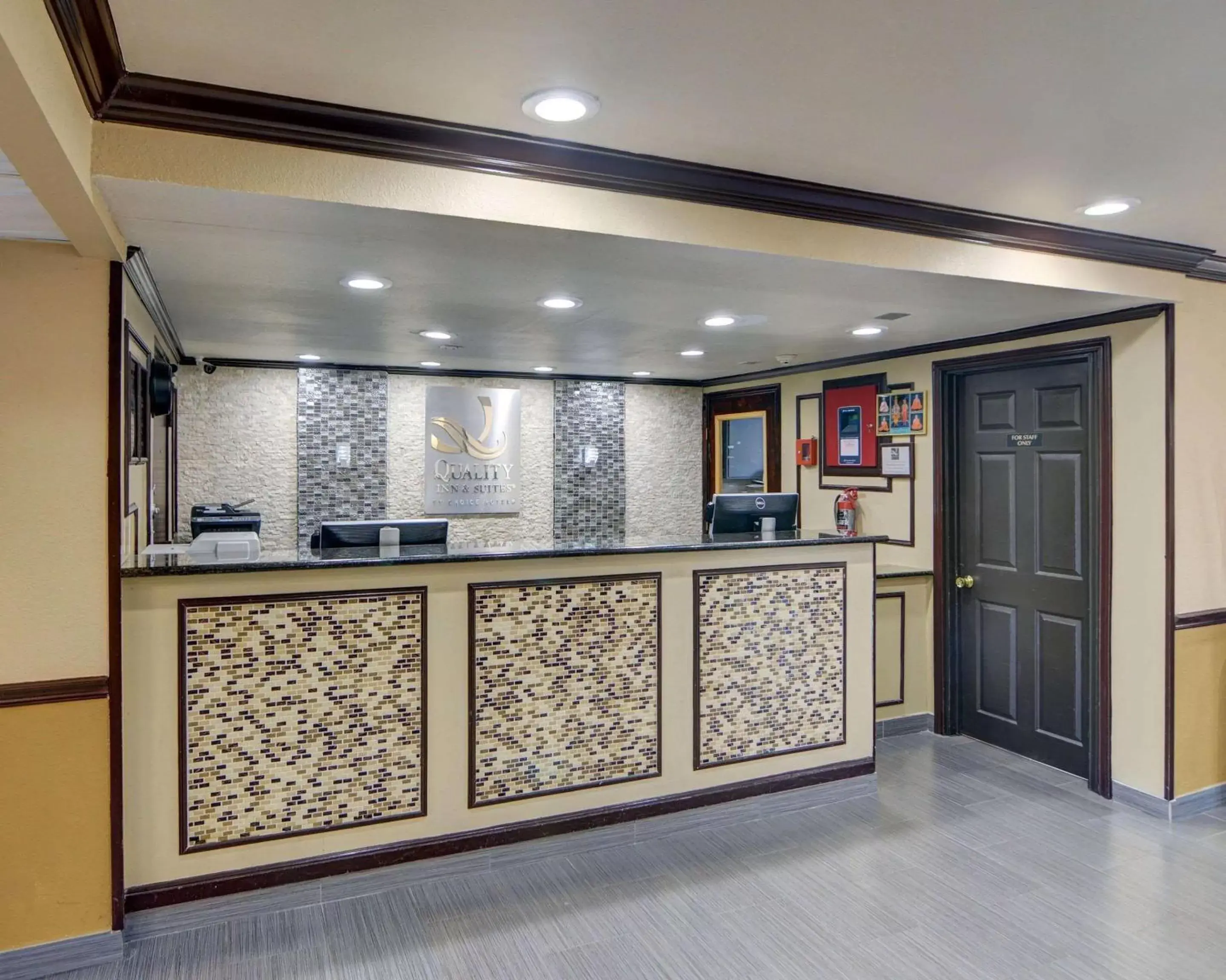 Lobby or reception, Lobby/Reception in Quality Inn DFW Airport North - Irving