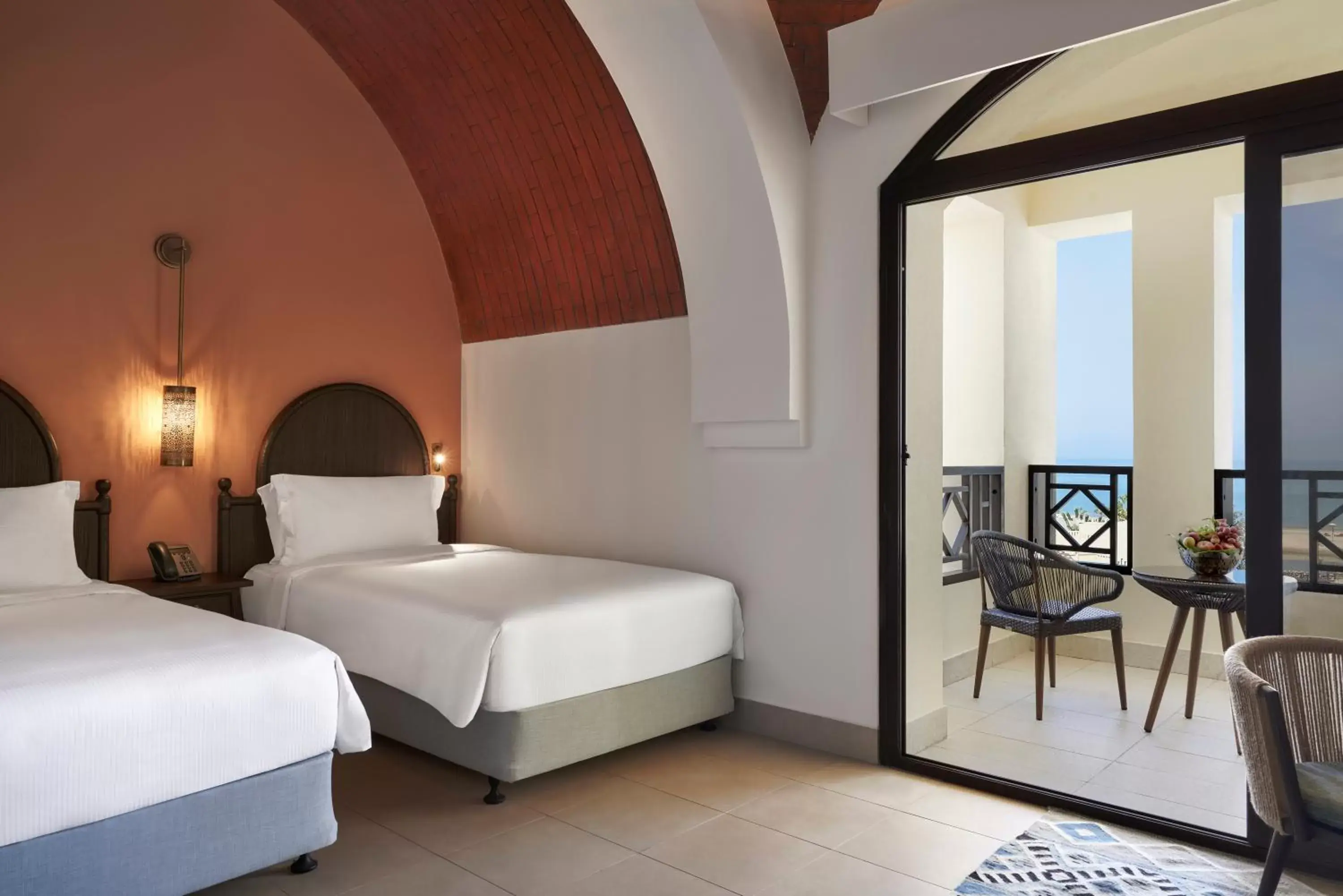Bed in The Cove Rotana Resort - Ras Al Khaimah