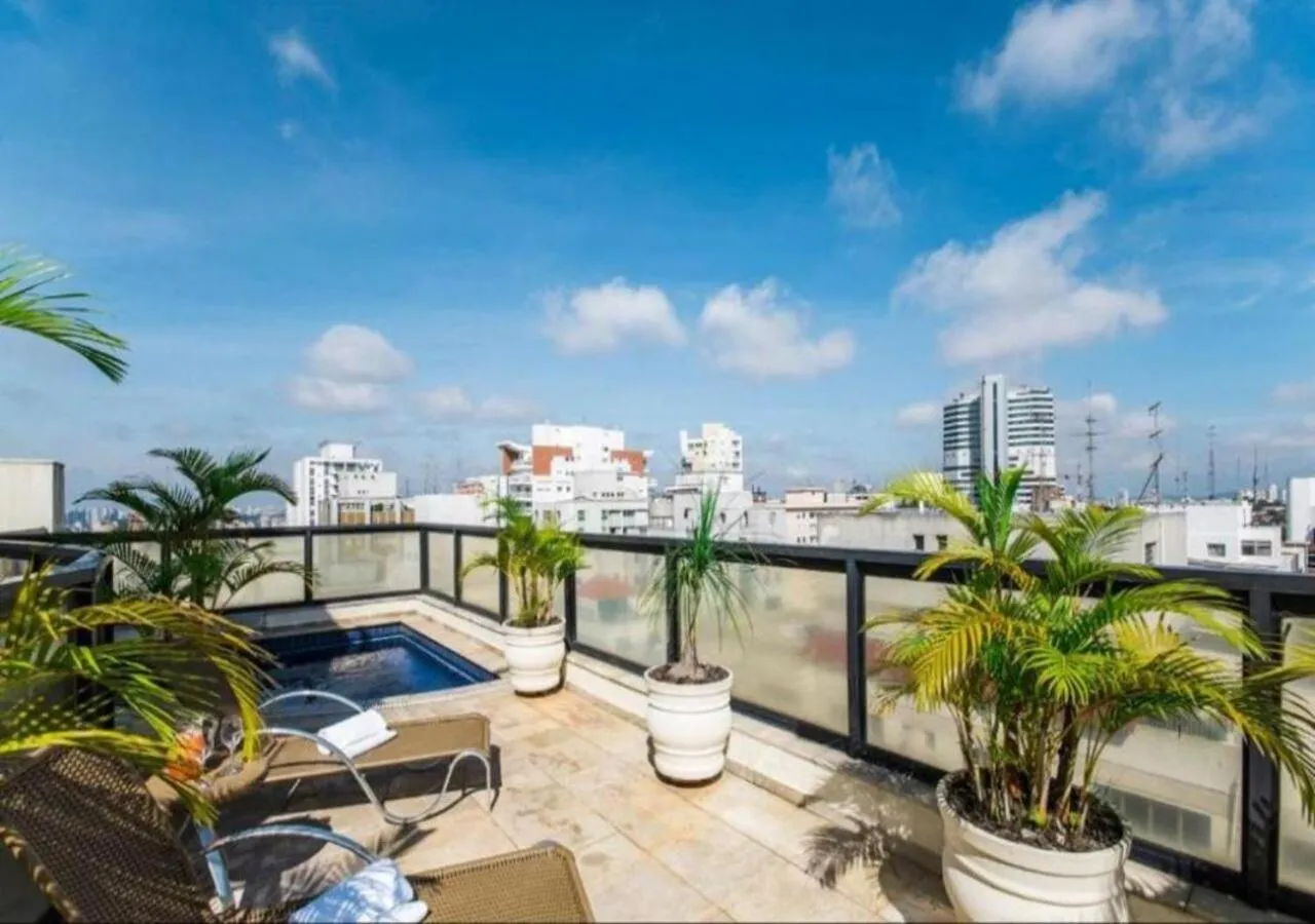 Pool view in Transamerica Executive Bela Cintra (Paulista)