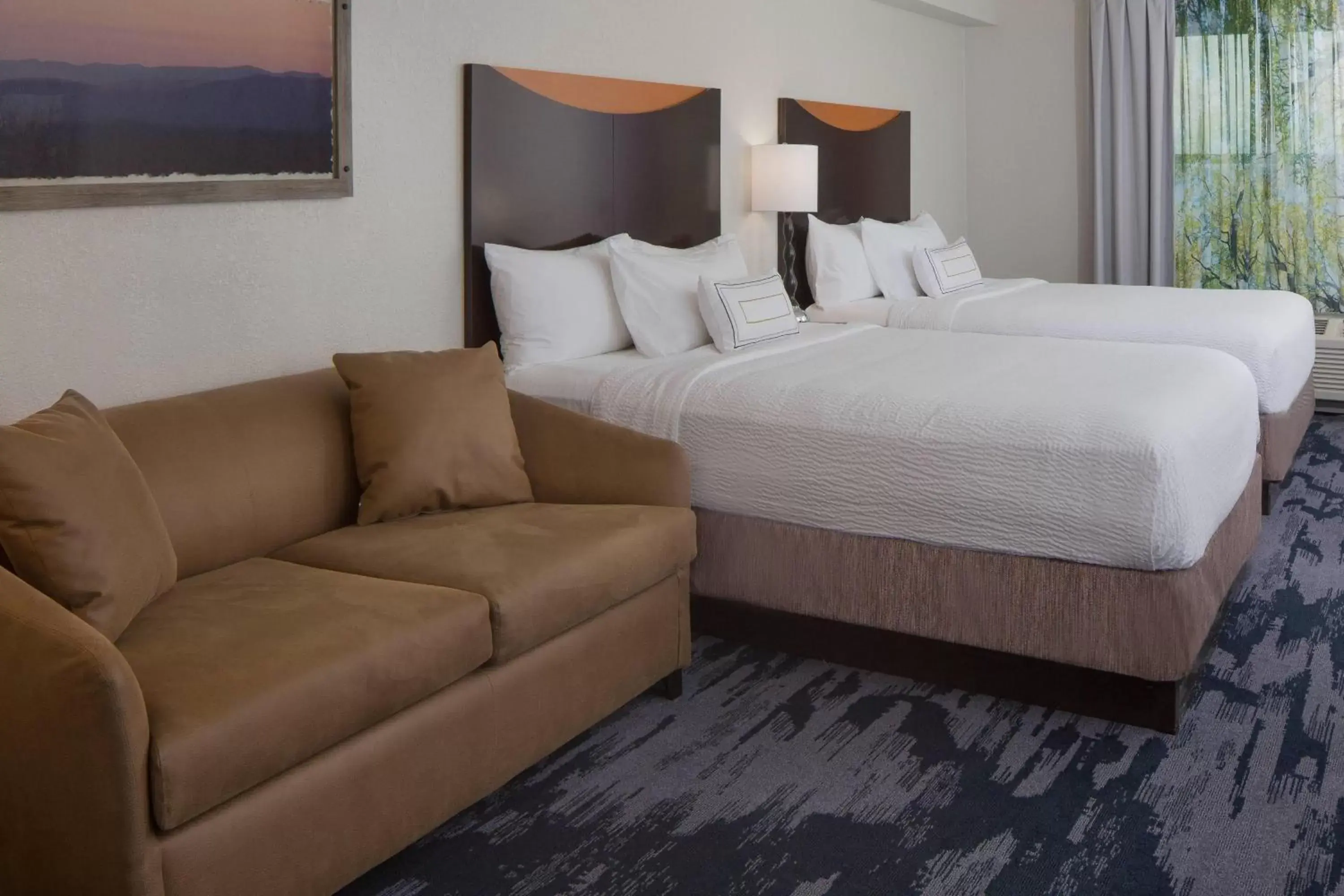 Photo of the whole room, Bed in Fairfield Inn & Suites by Marriott Orlando Lake Buena Vista