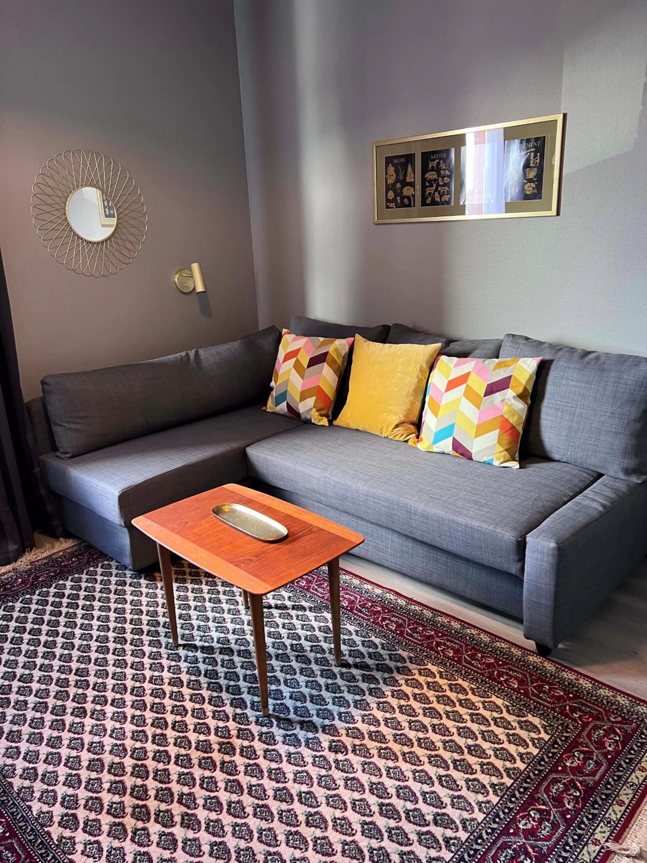 Living room in Hotell Älvdalen