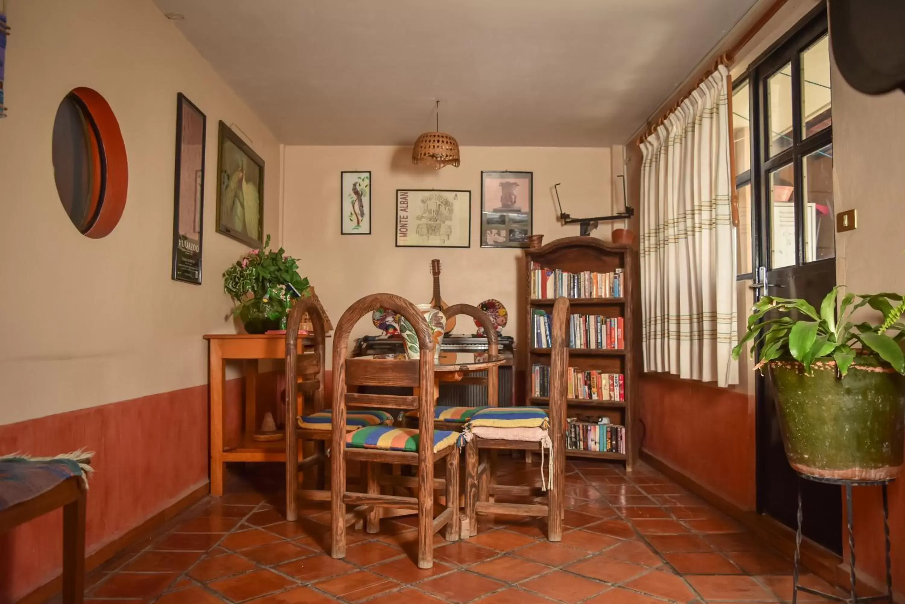 Living room in Hotel Cazomalli Oaxaca