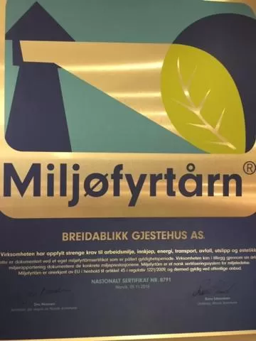 Breidablikk Guesthouse