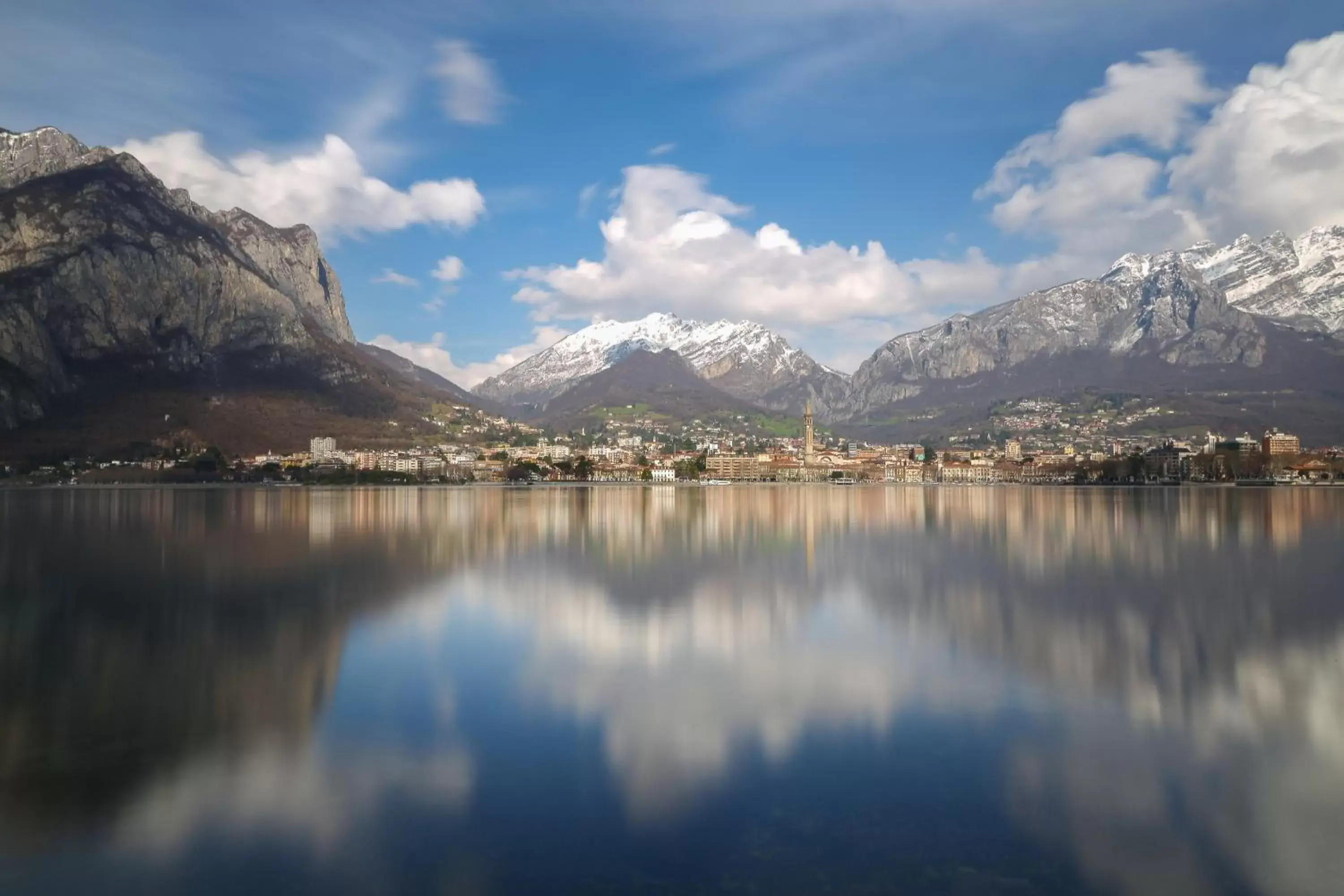 Lake view in Hotel Locanda Mel