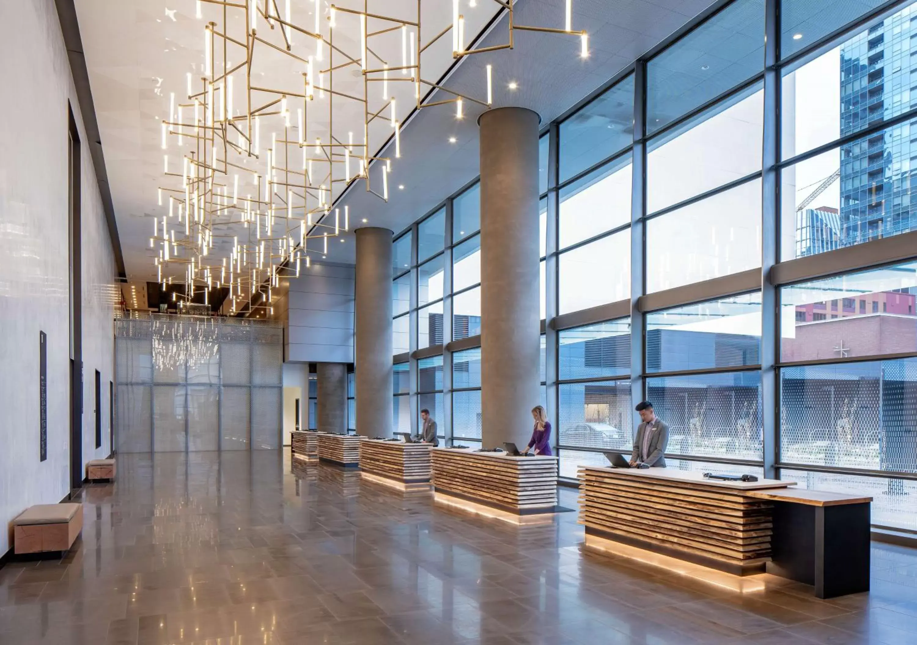 Lobby or reception in Hyatt Regency Seattle