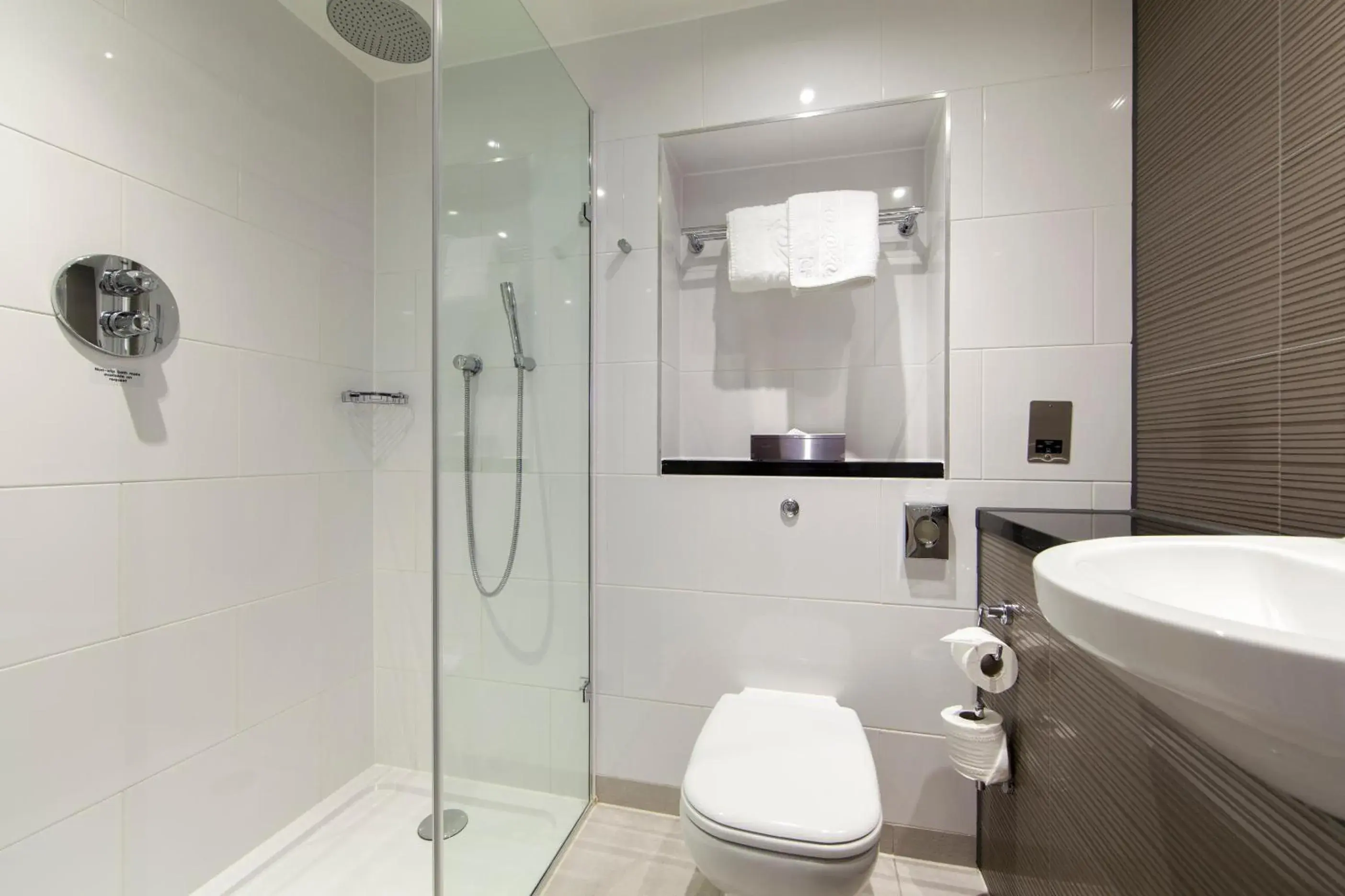 Shower, Bathroom in Thistle London Hyde Park Kensington Gardens