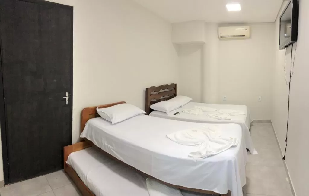 Bed in Hotel Cuiabá