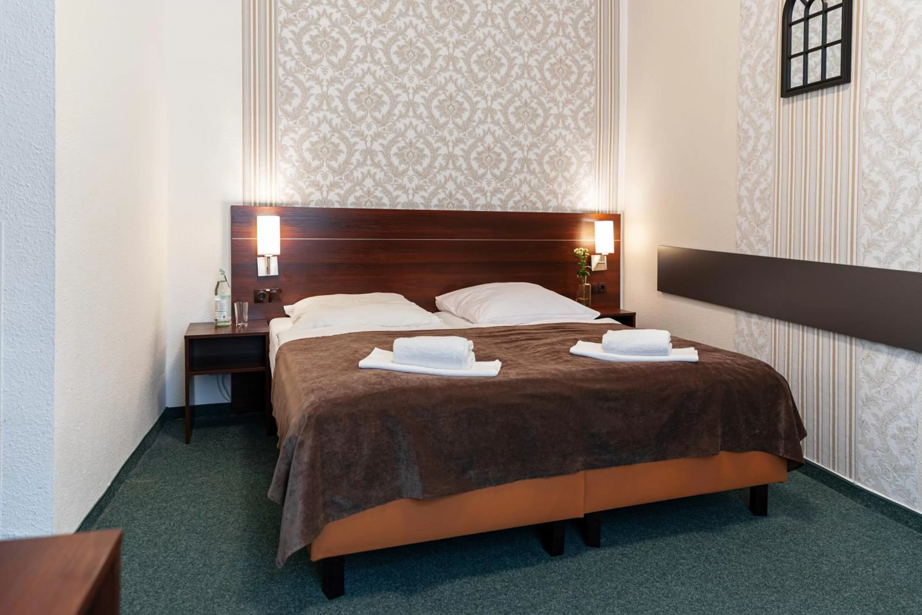 Bed in Hotel Polonia - Frankfurt/Oder