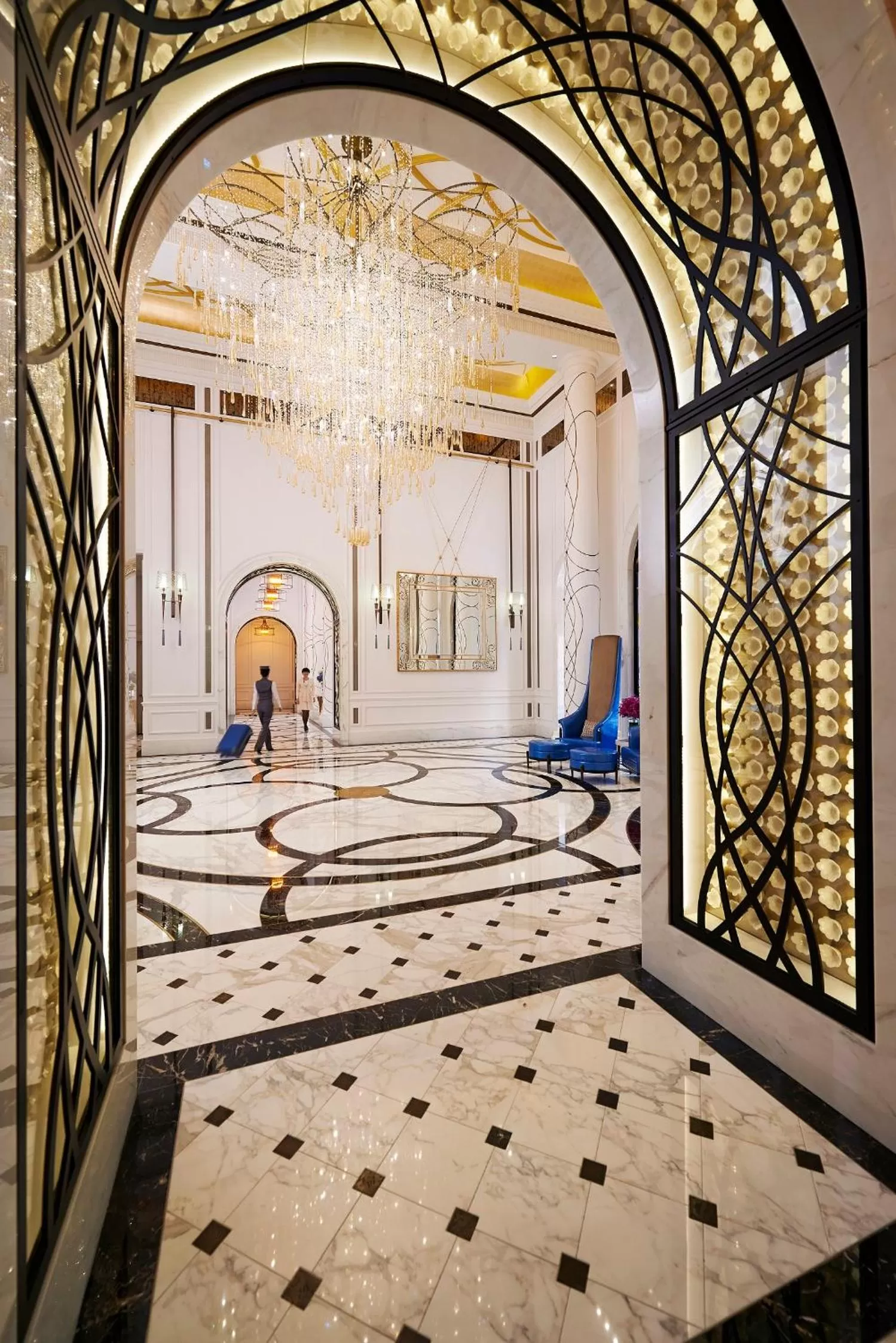 Facade/entrance in Mandarin Oriental, Taipei