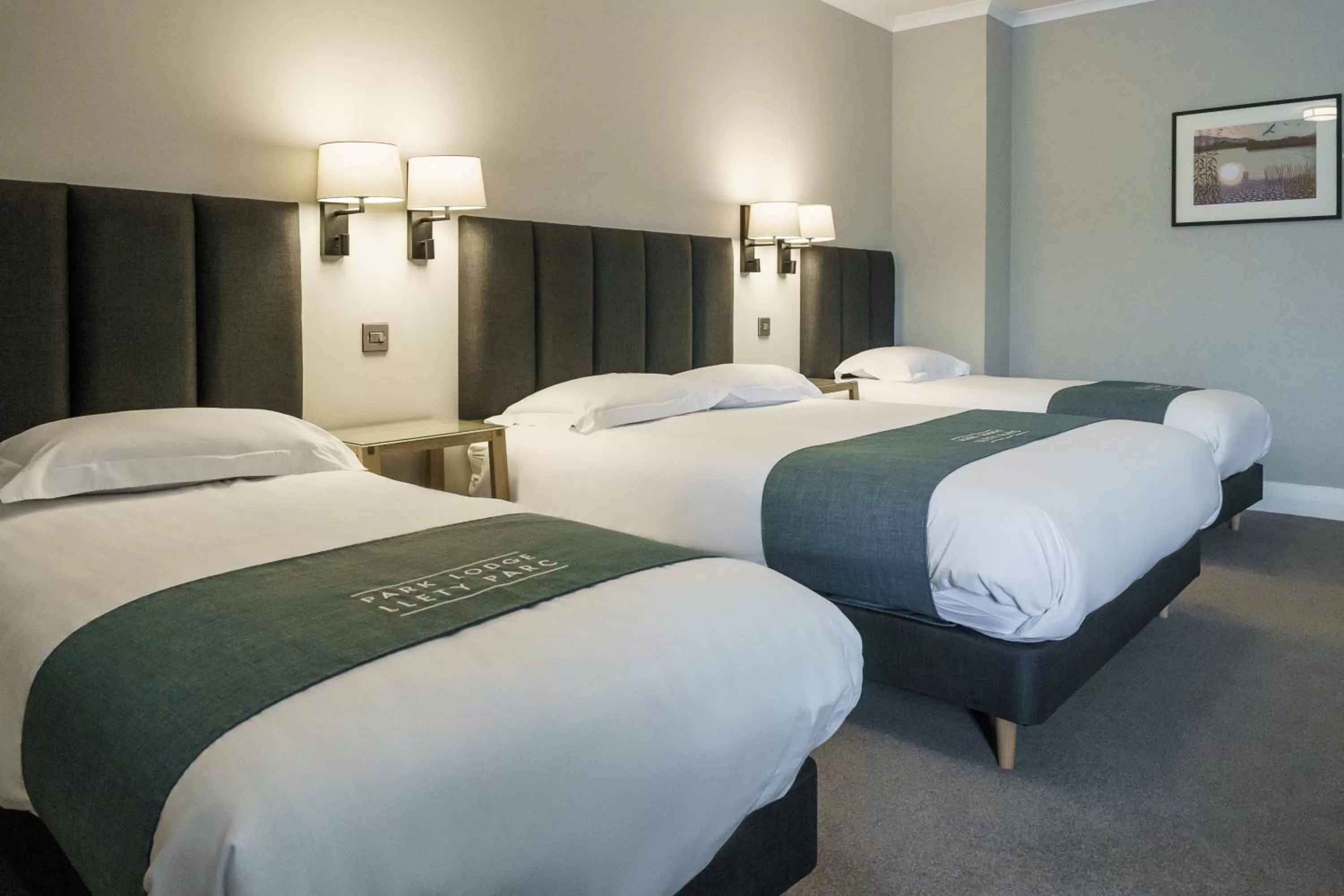 Bedroom, Bed in Aberystwyth Park Lodge Hotel