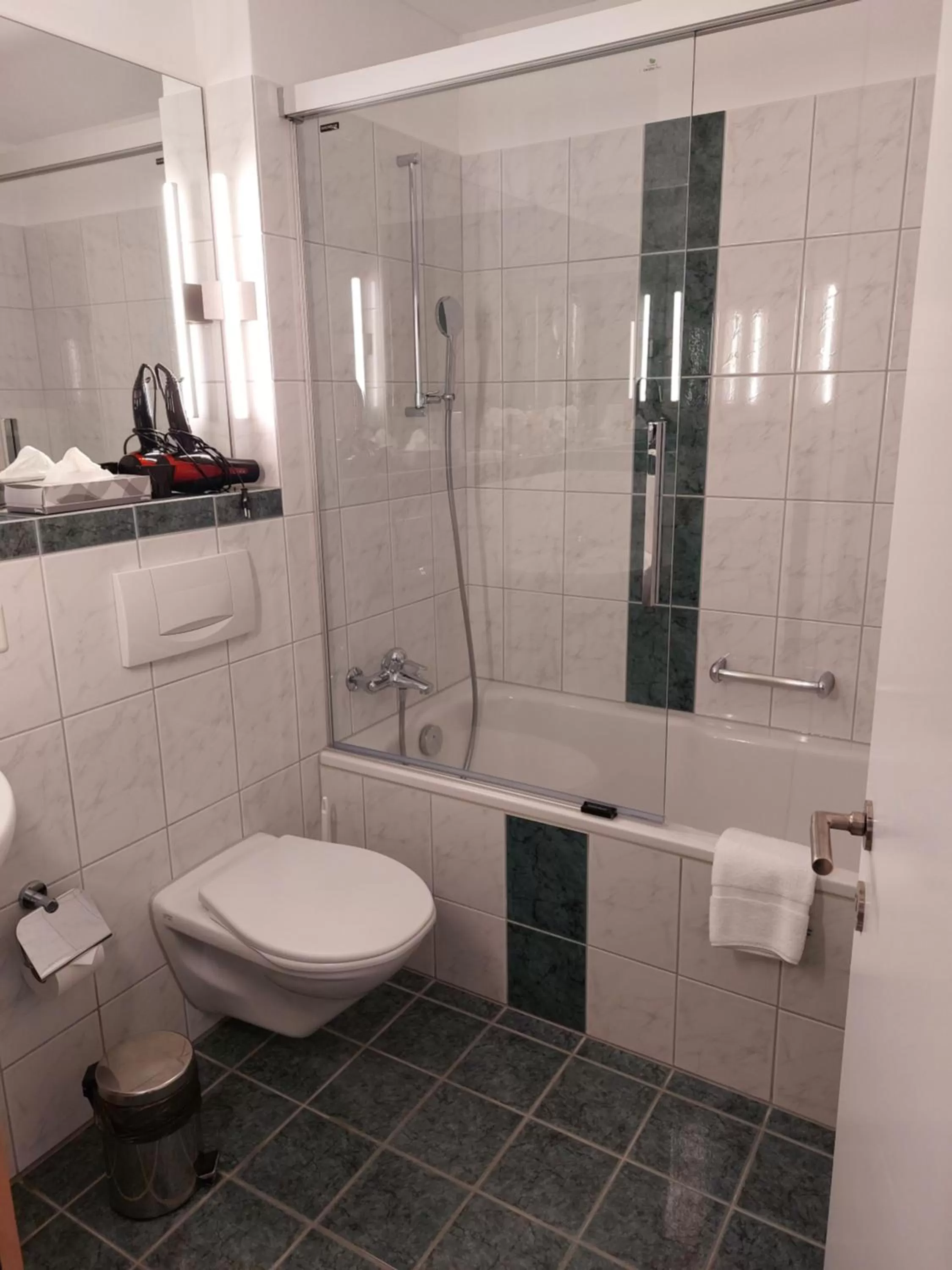 Bathroom in Landgasthof Seelust