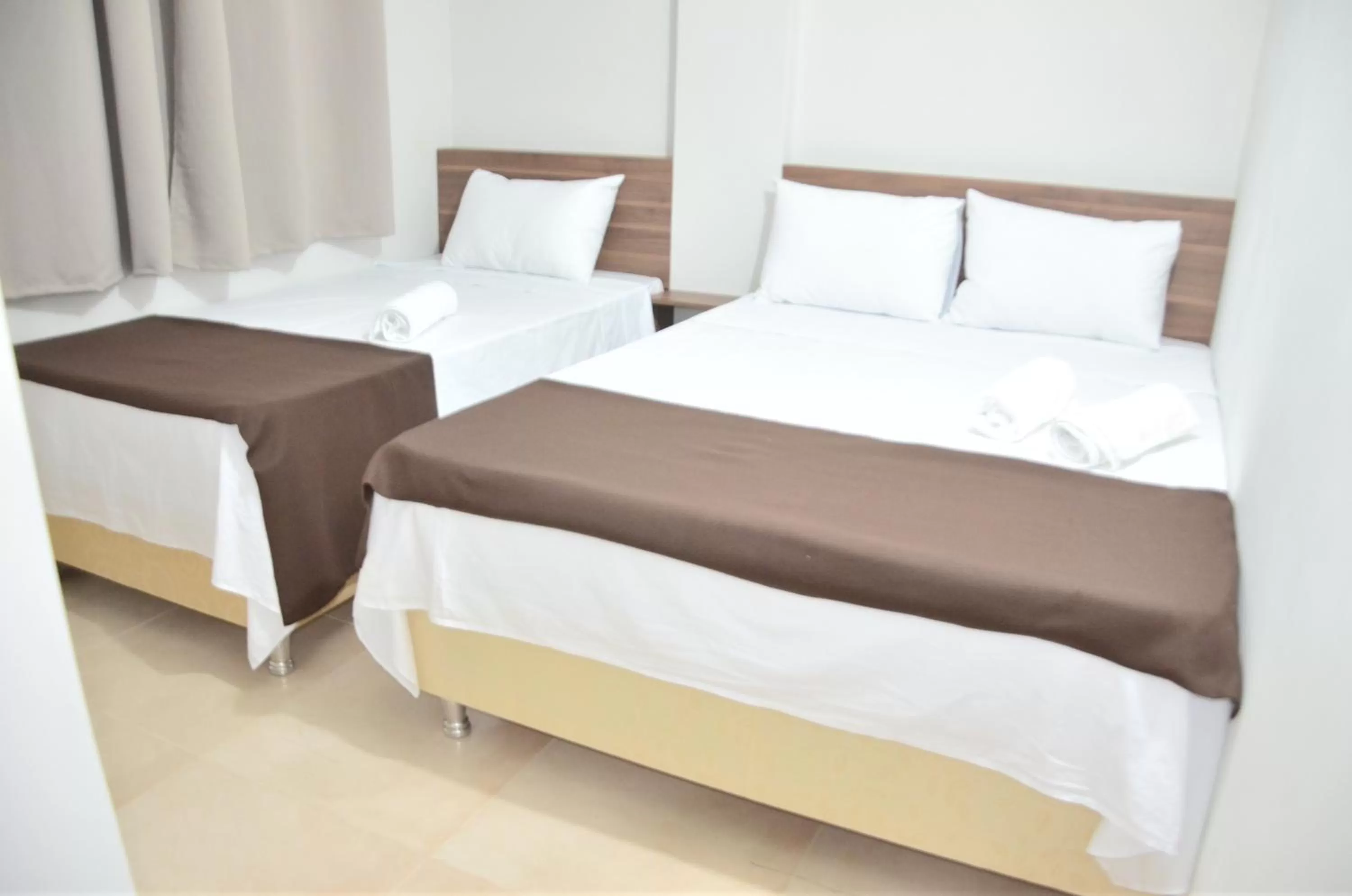 Bed in Hotel Sur Brasil