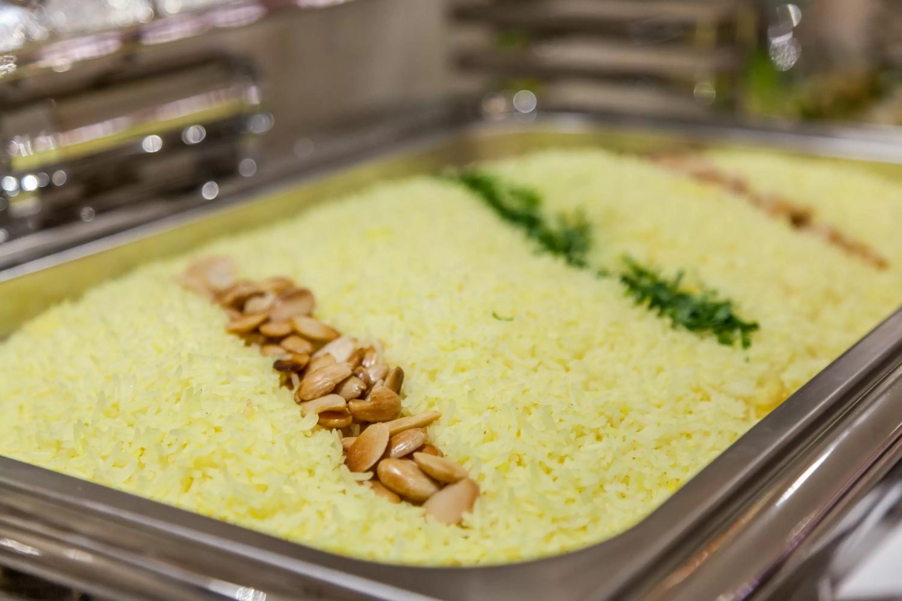 Food in Harir Palace Hotel