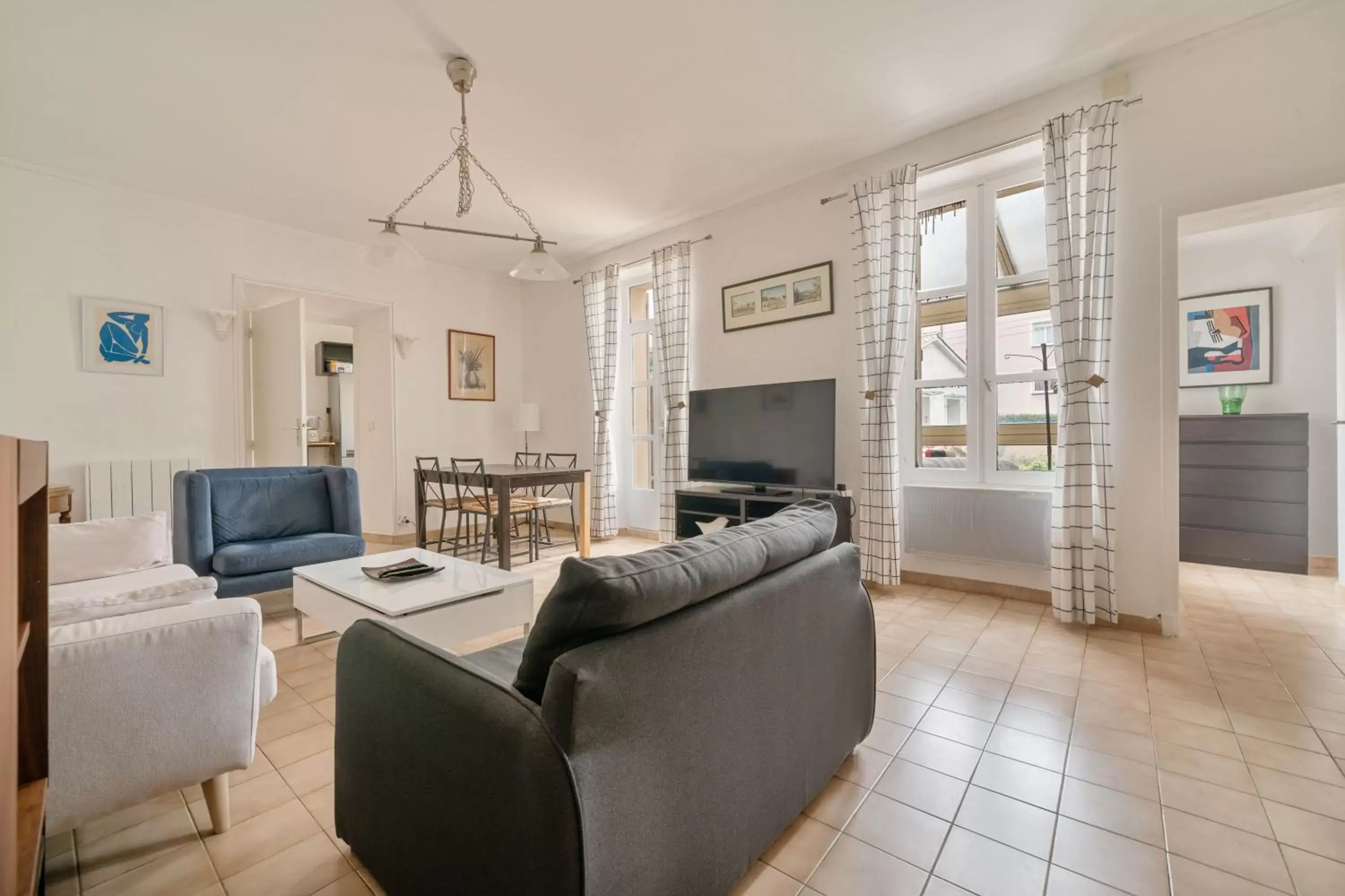 Living room, Seating Area in Gambetta Apartments