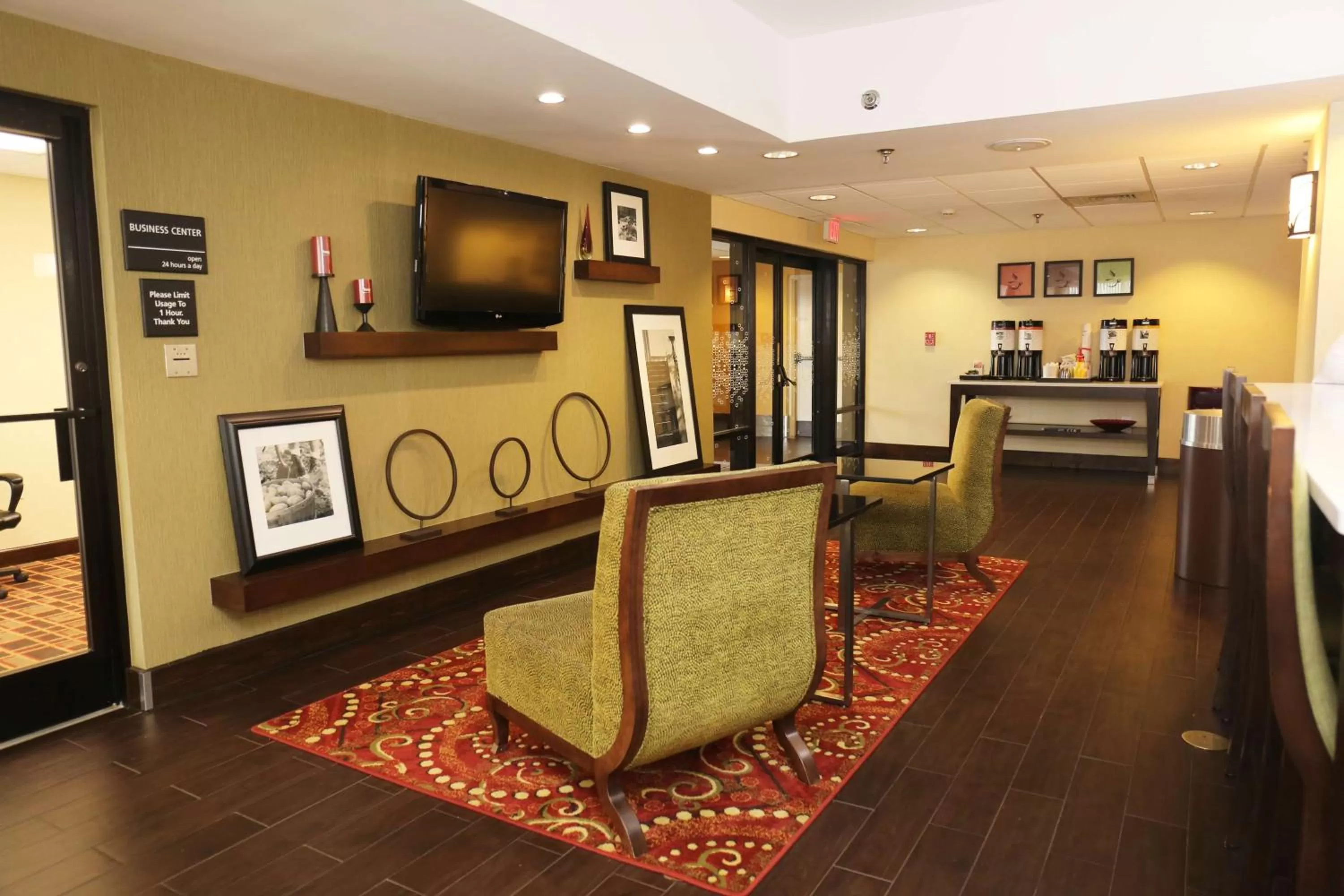 Lobby or reception in Hampton Inn Sumter
