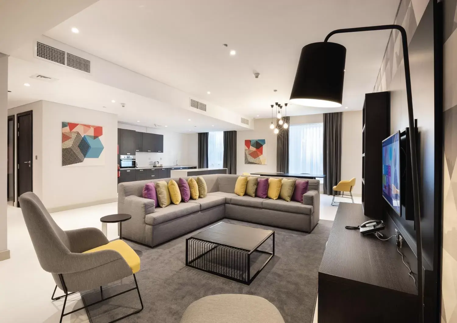 Living room, Seating Area in Studio M Arabian Plaza Hotel & Hotel Apartments