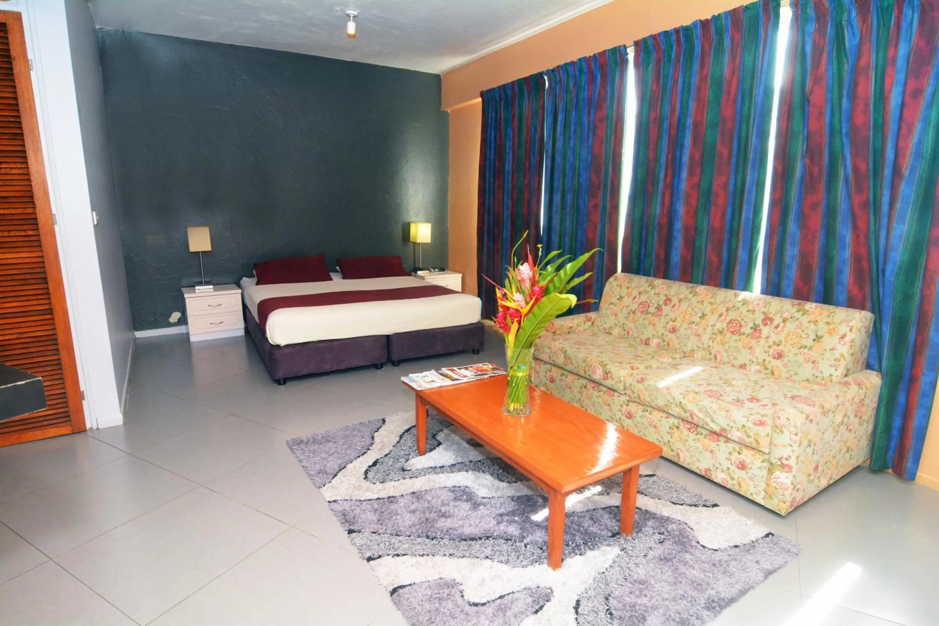 Bed in Hotel Olympic