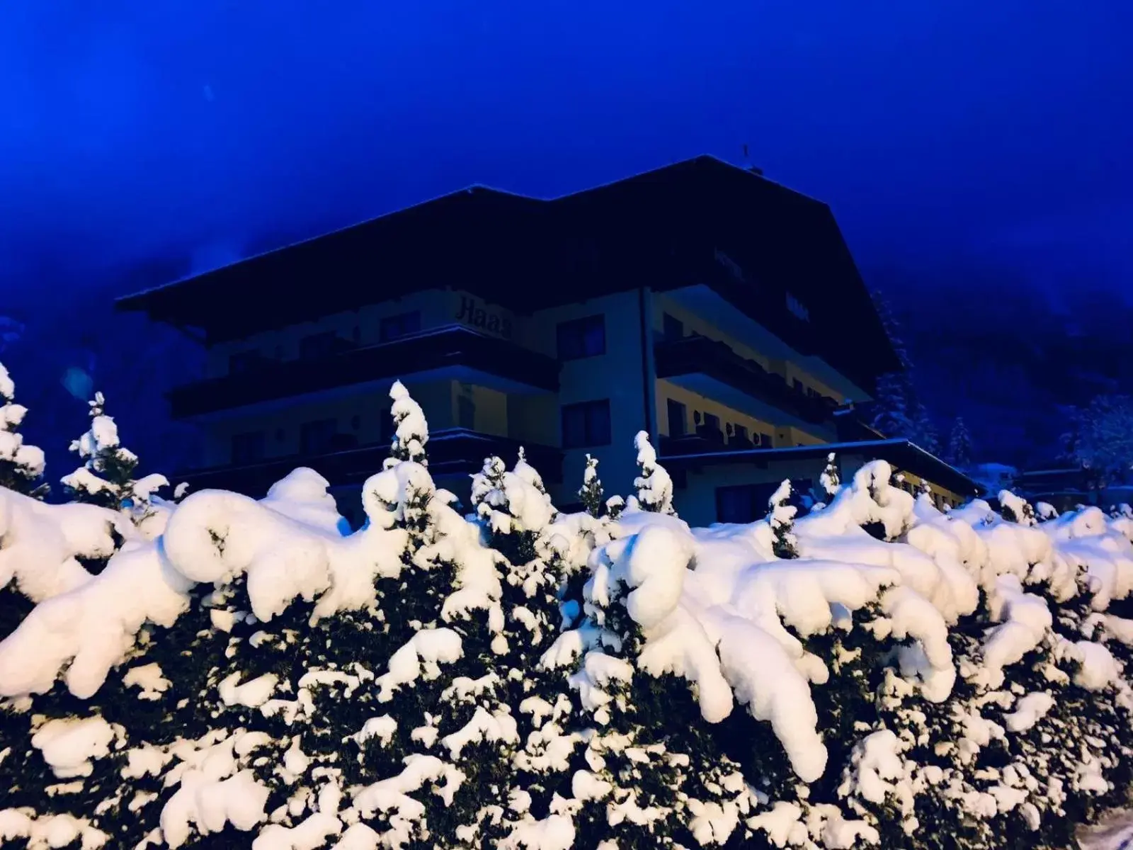 Winter in Hotel HAAS